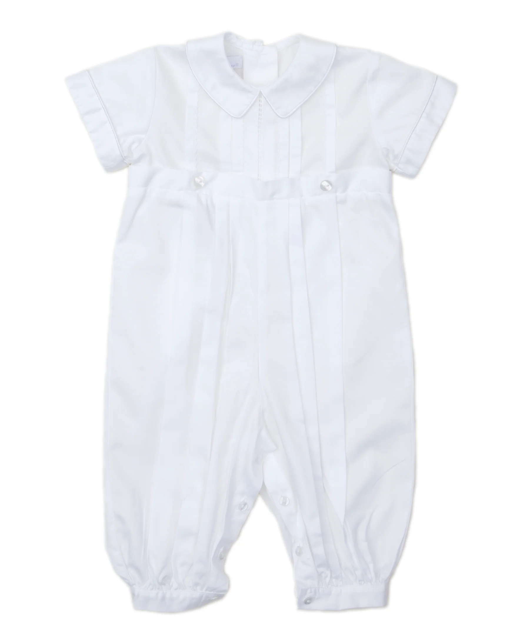 Aiden Christening Convertible Gown & Hat Set - Image 3