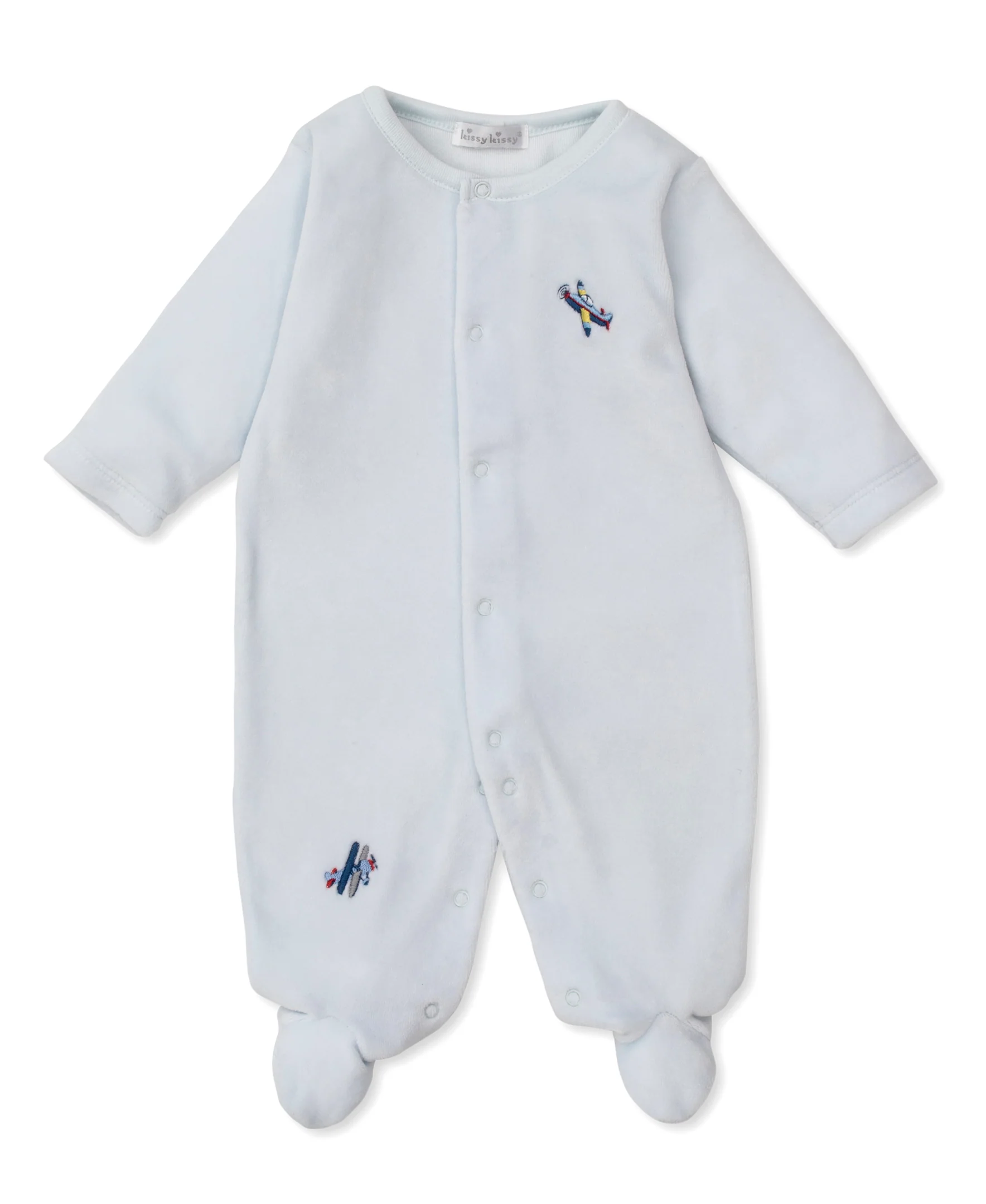 Air Adventures Velour Footie - Image 3