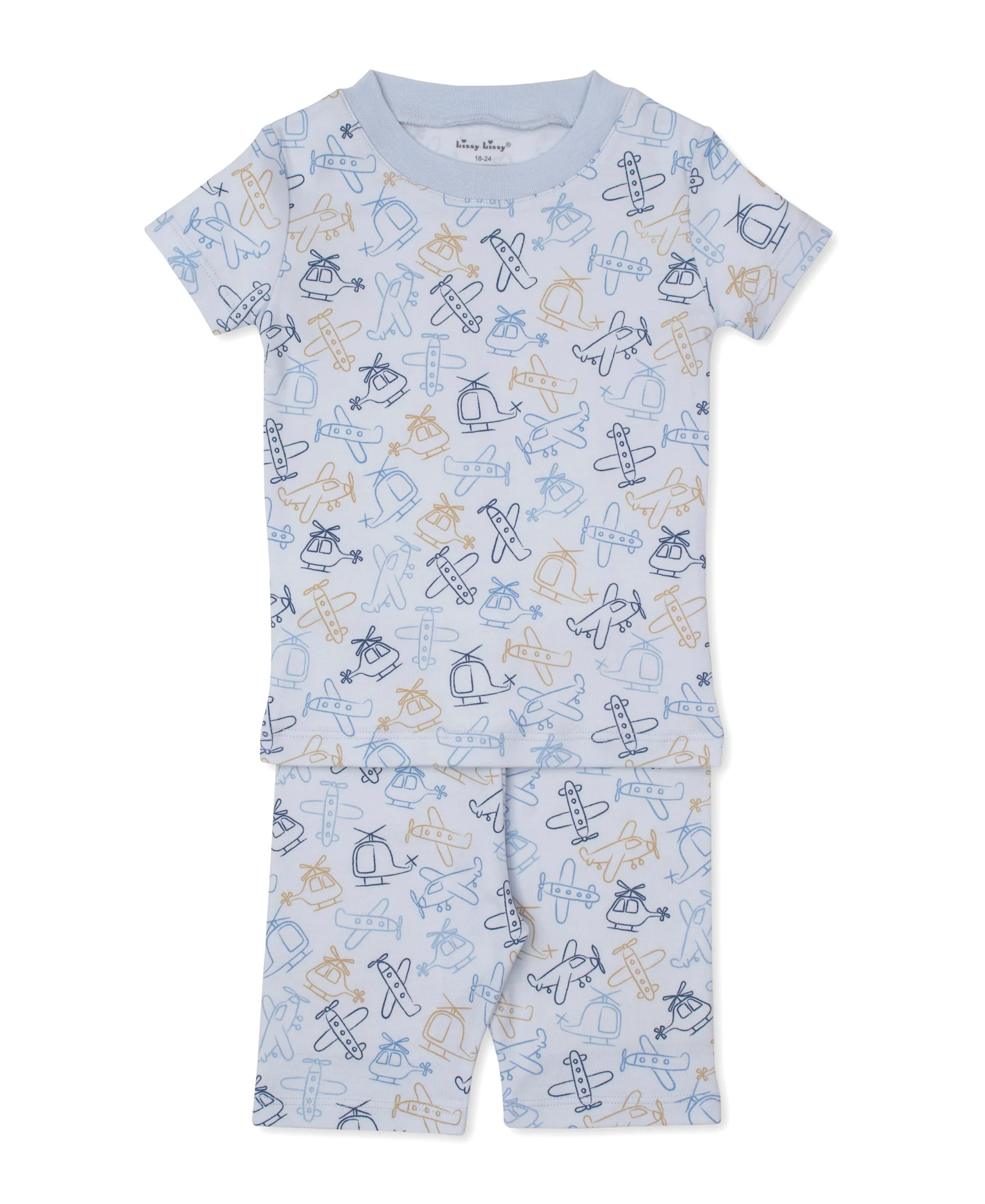 Air Travel Toddler Short Pajama Set - Image 3