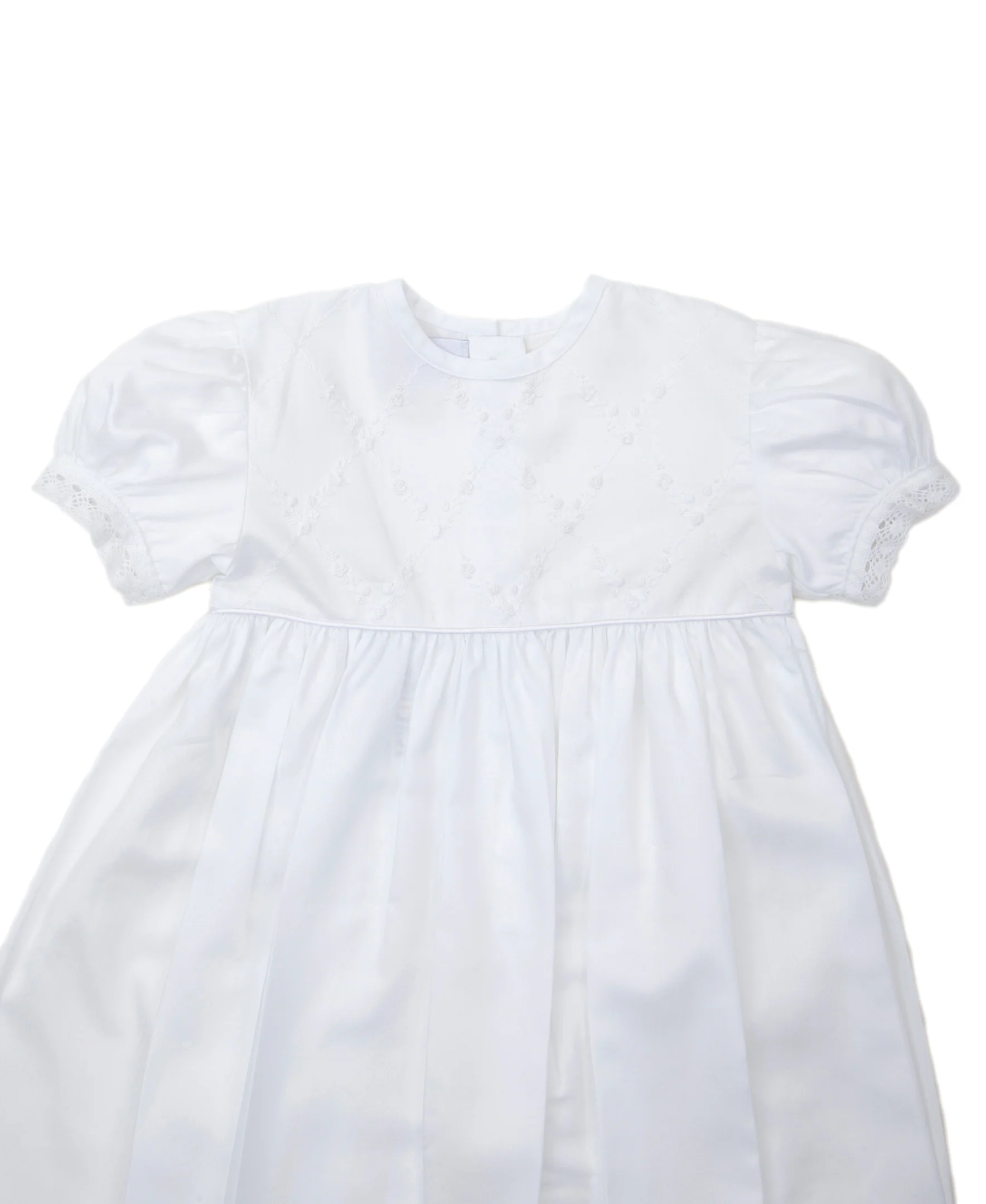 Annalise Christening Gown & Hat Set - Image 3