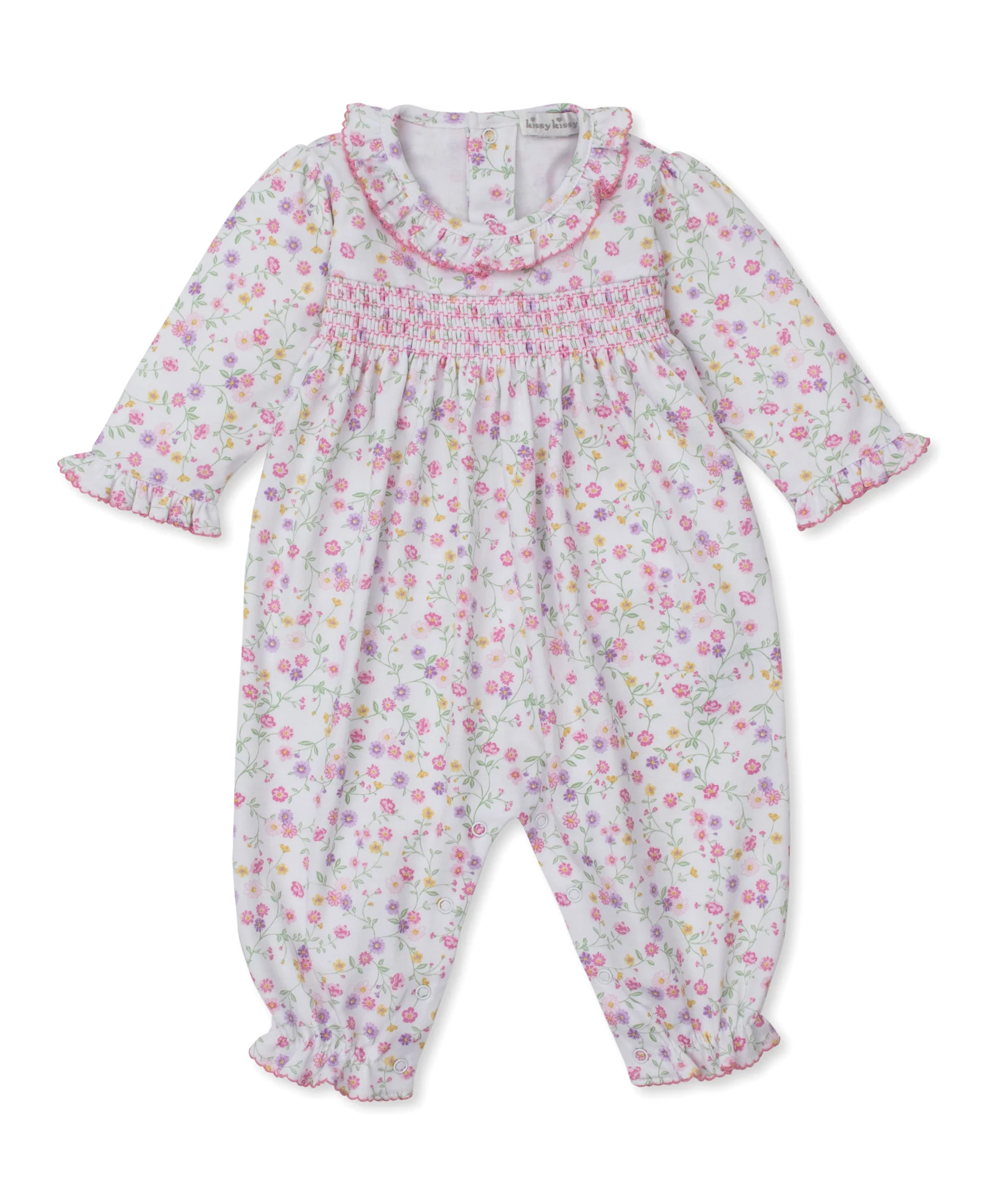 Autumn Gardens Smocked Playsuit