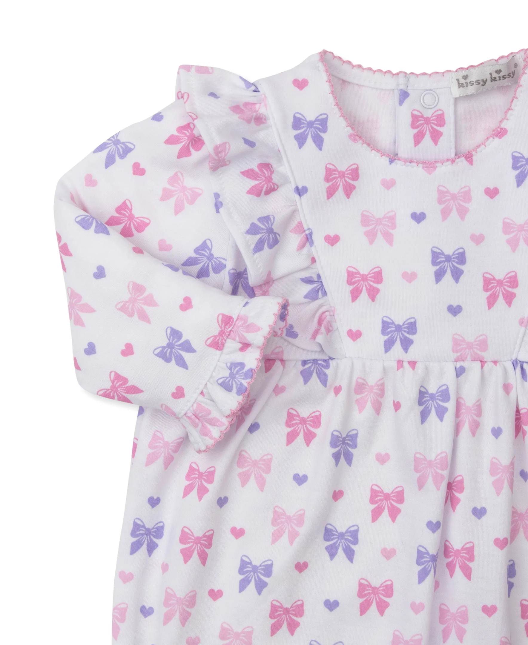 Billowy Bows White Playsuit - Image 4