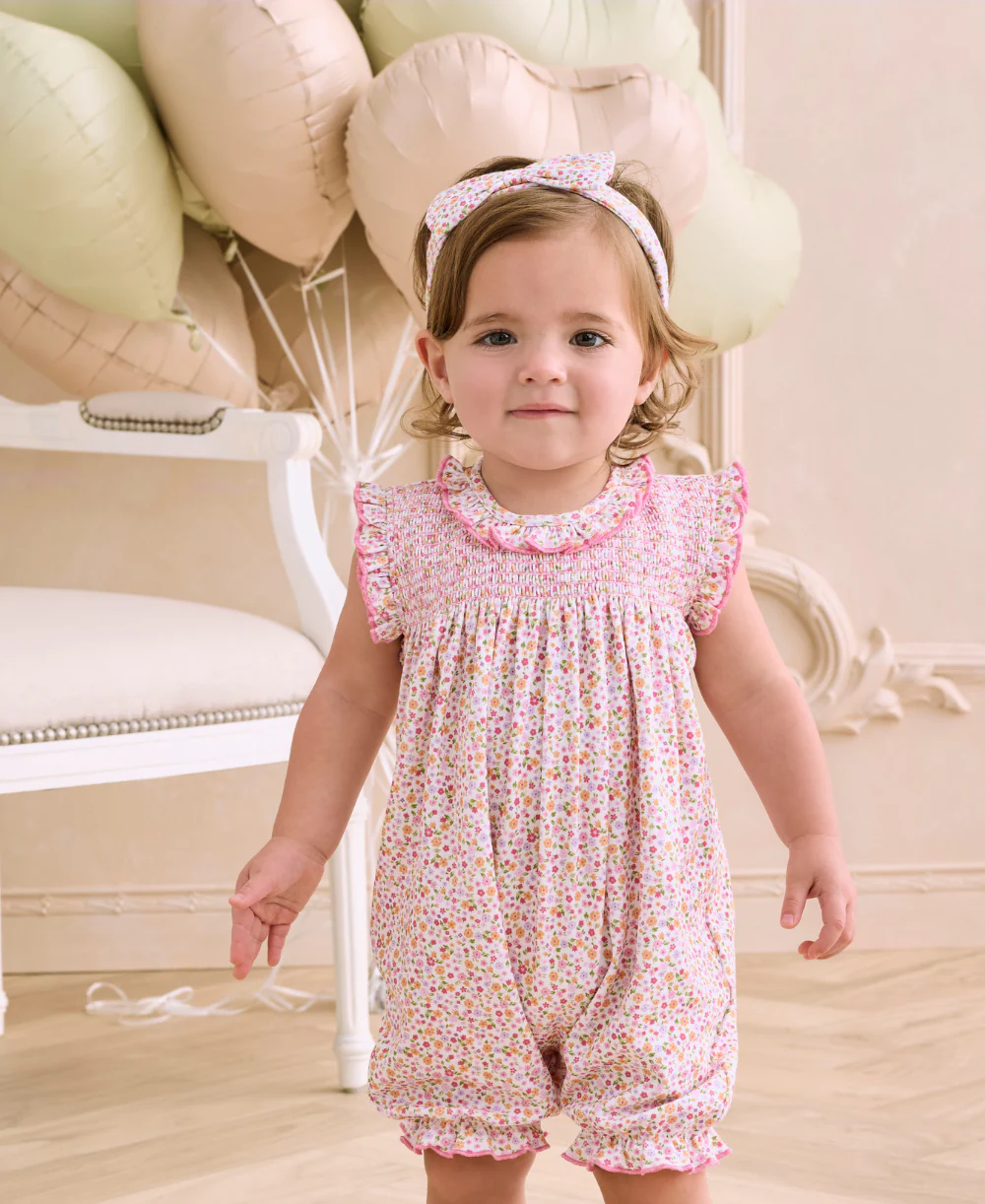 Blossoming Bows Floral Headband - Image 4