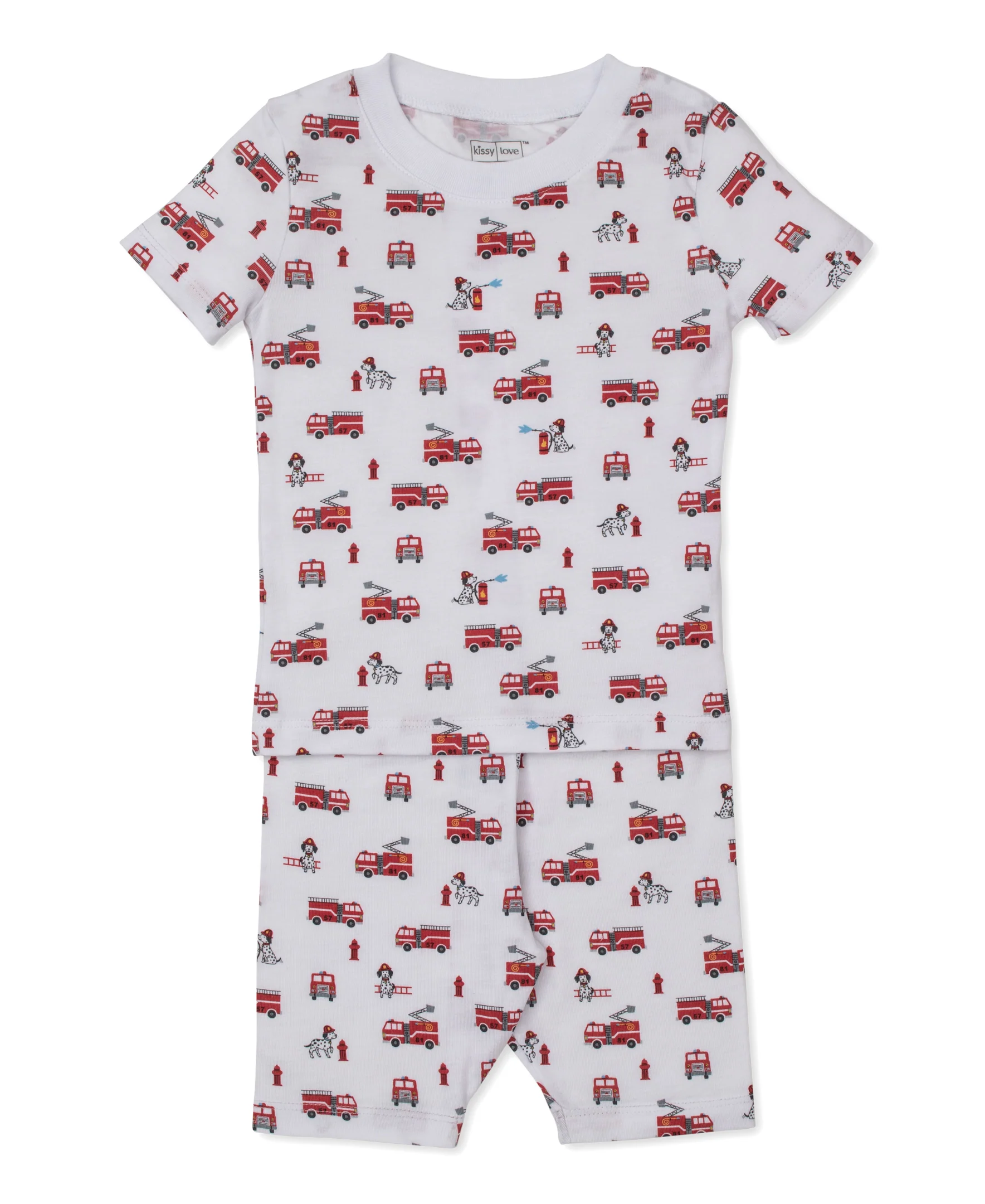 Kissy Love Brave Firefighters StretchFlex Short Pajama Set - Image 3