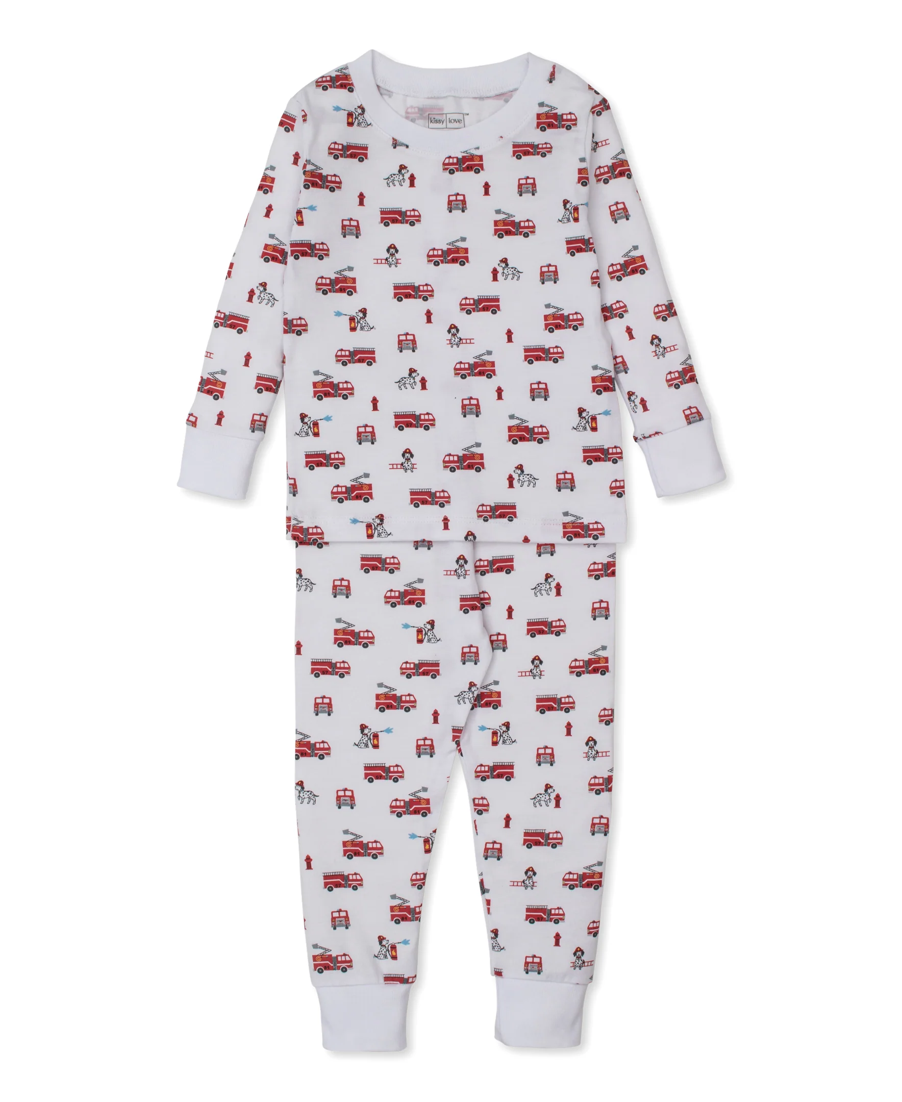 Kissy Love Brave Firefighters StretchFlex Toddler Pajama Set - Image 4