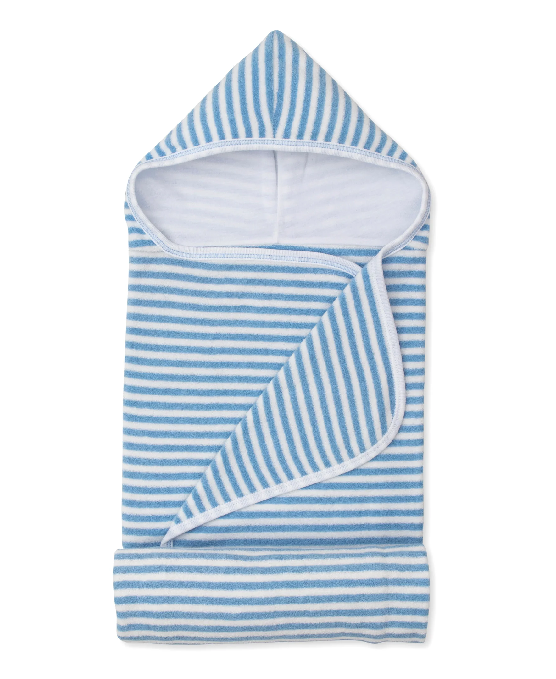 Cabana Terry Stripes Light Blue Terry Beach Towel
