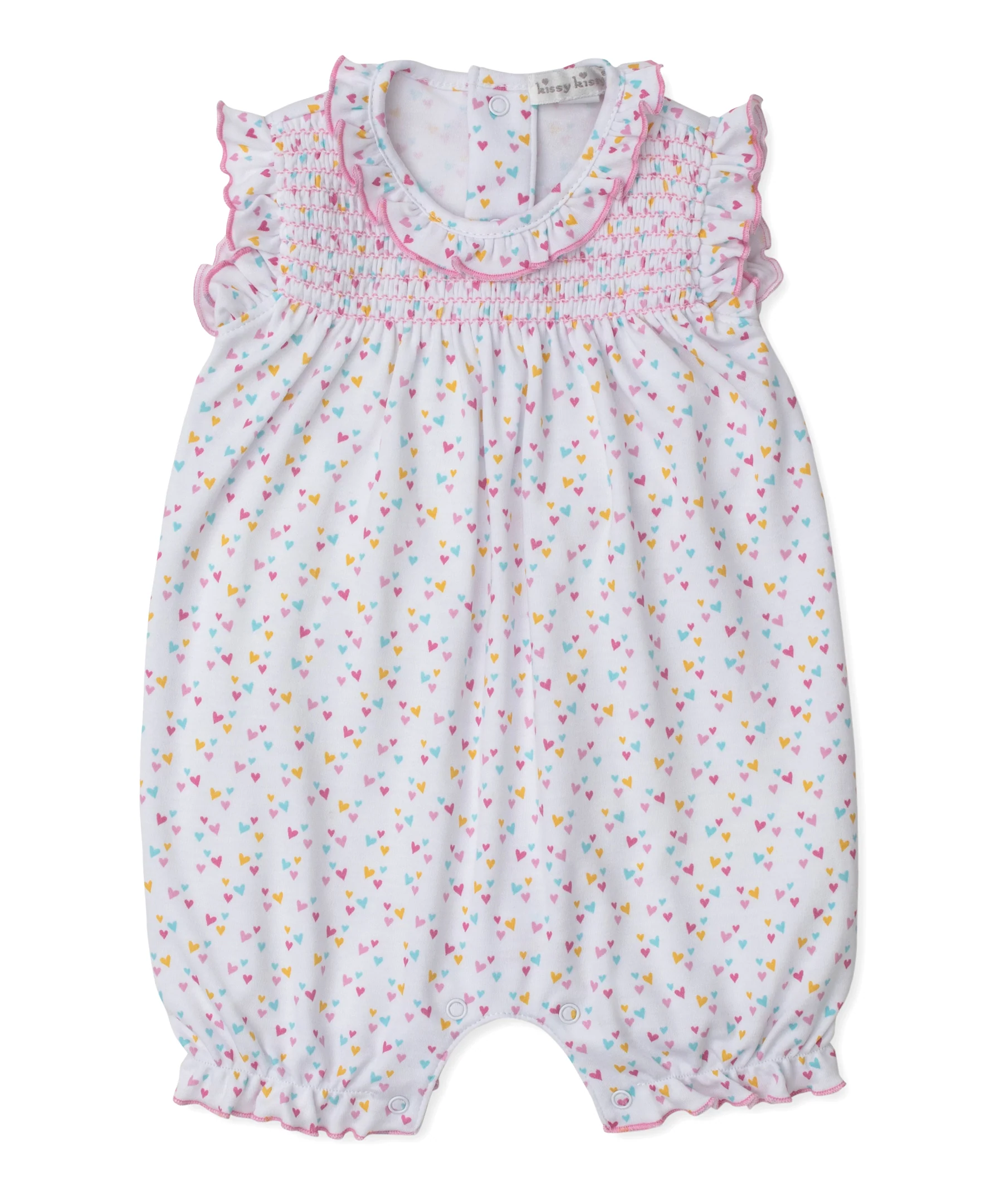 Carousel Magic Hearts Short Smocked Playsuit - Image 2