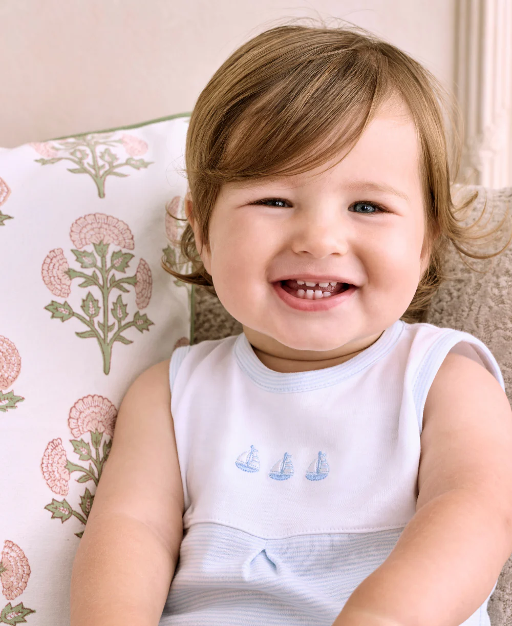Classic Treasures SP26 Sleeveless Stripe Playsuit