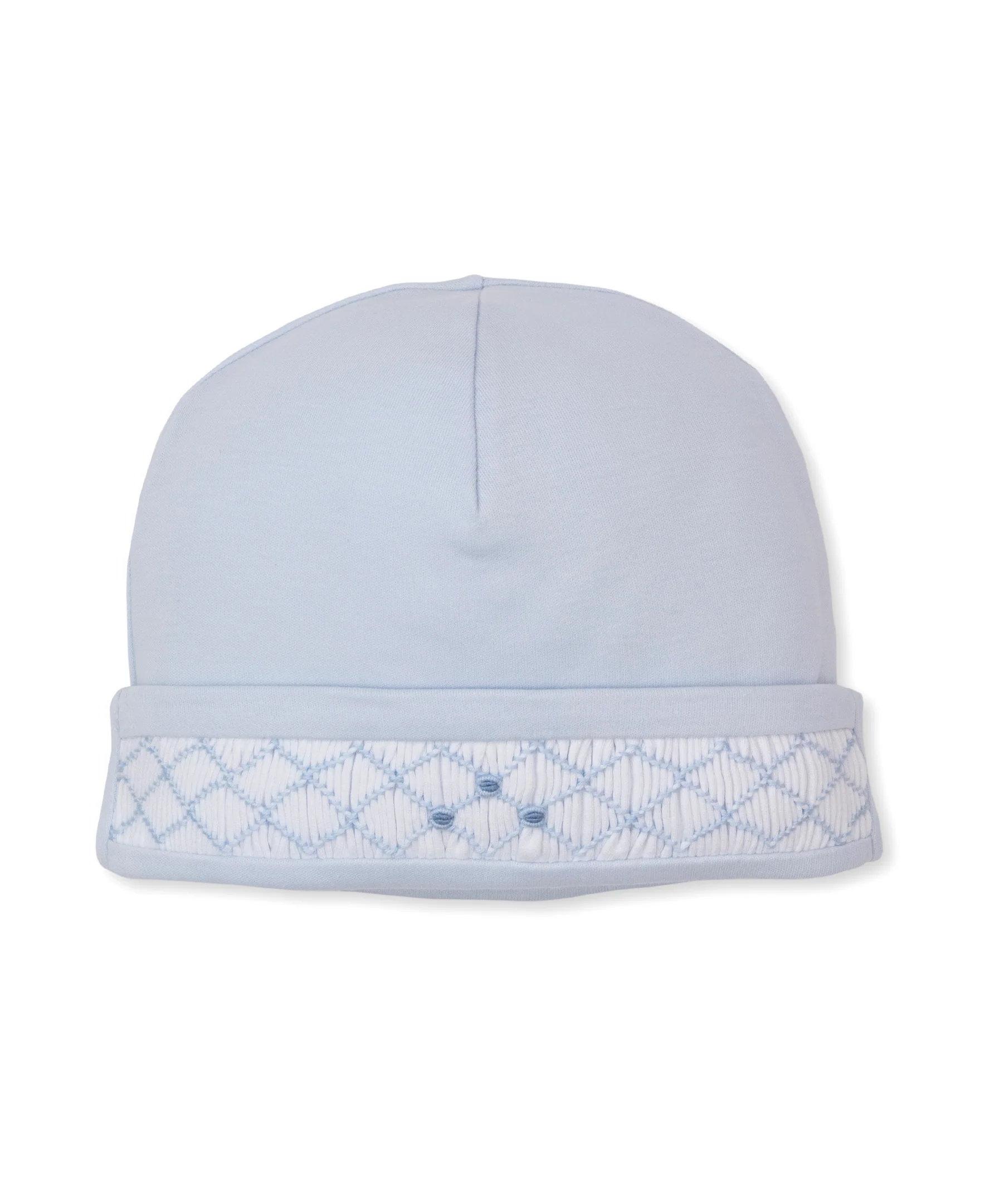 CLB Summer 26 Blue Hand Smocked Hat