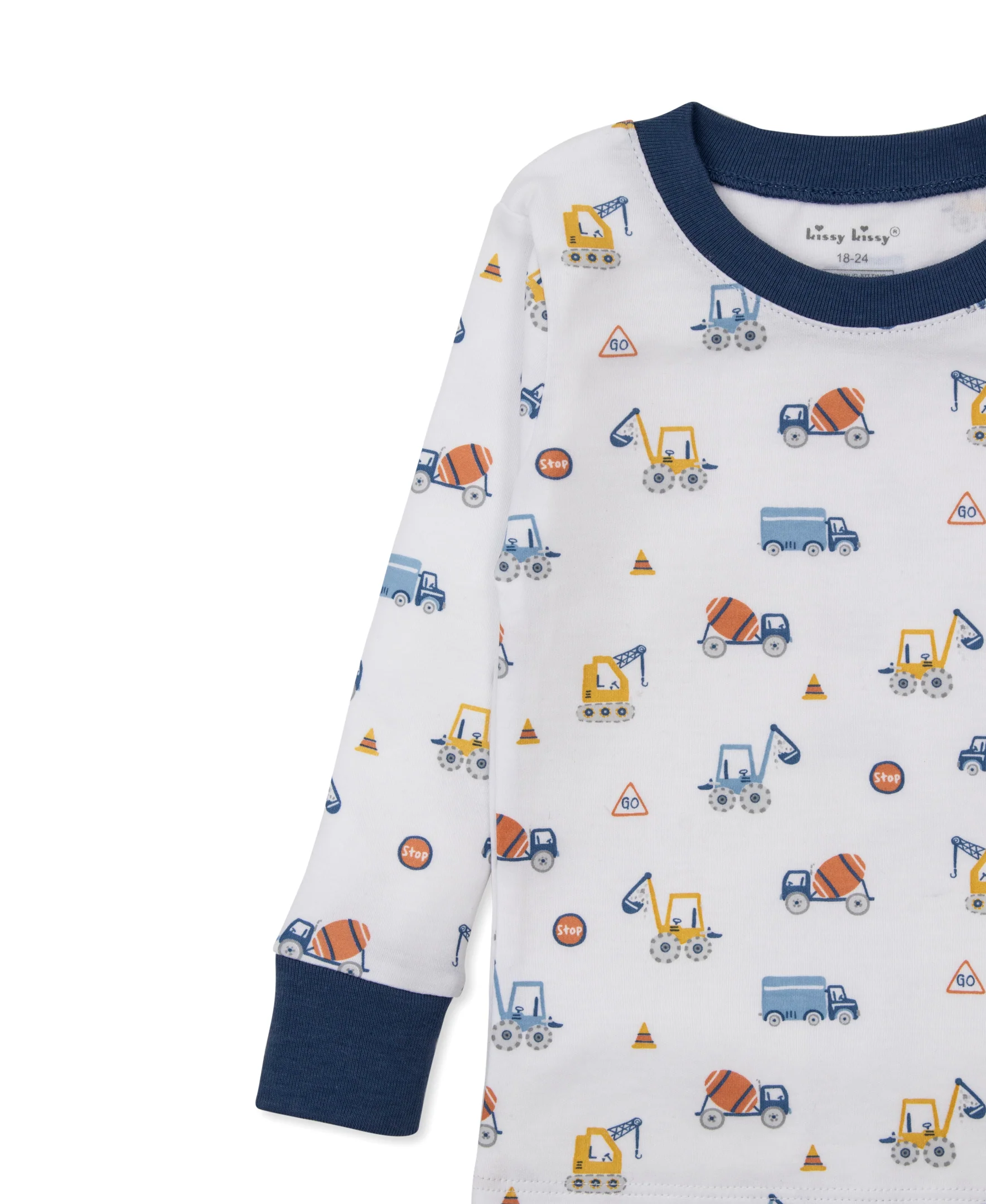 Construction Roadwork Toddler Pajama Set - Image 3