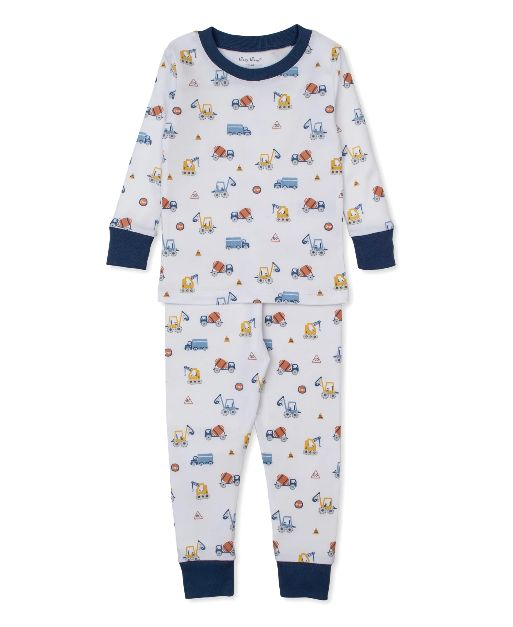 Construction Roadwork Toddler Pajama Set - Image 4