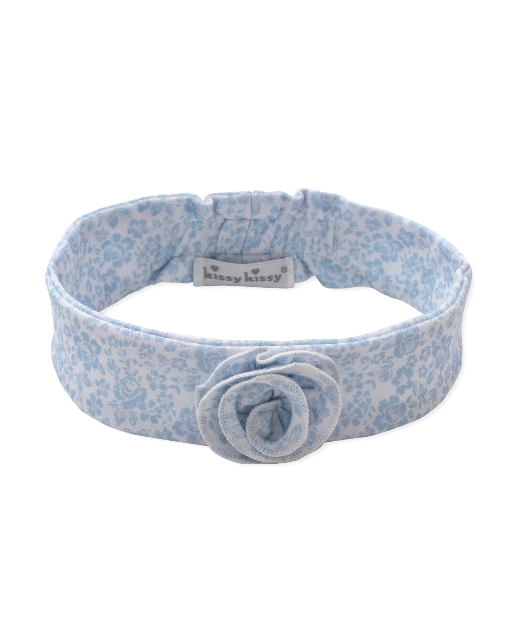 Country Gardens Blue Headband - Image 2