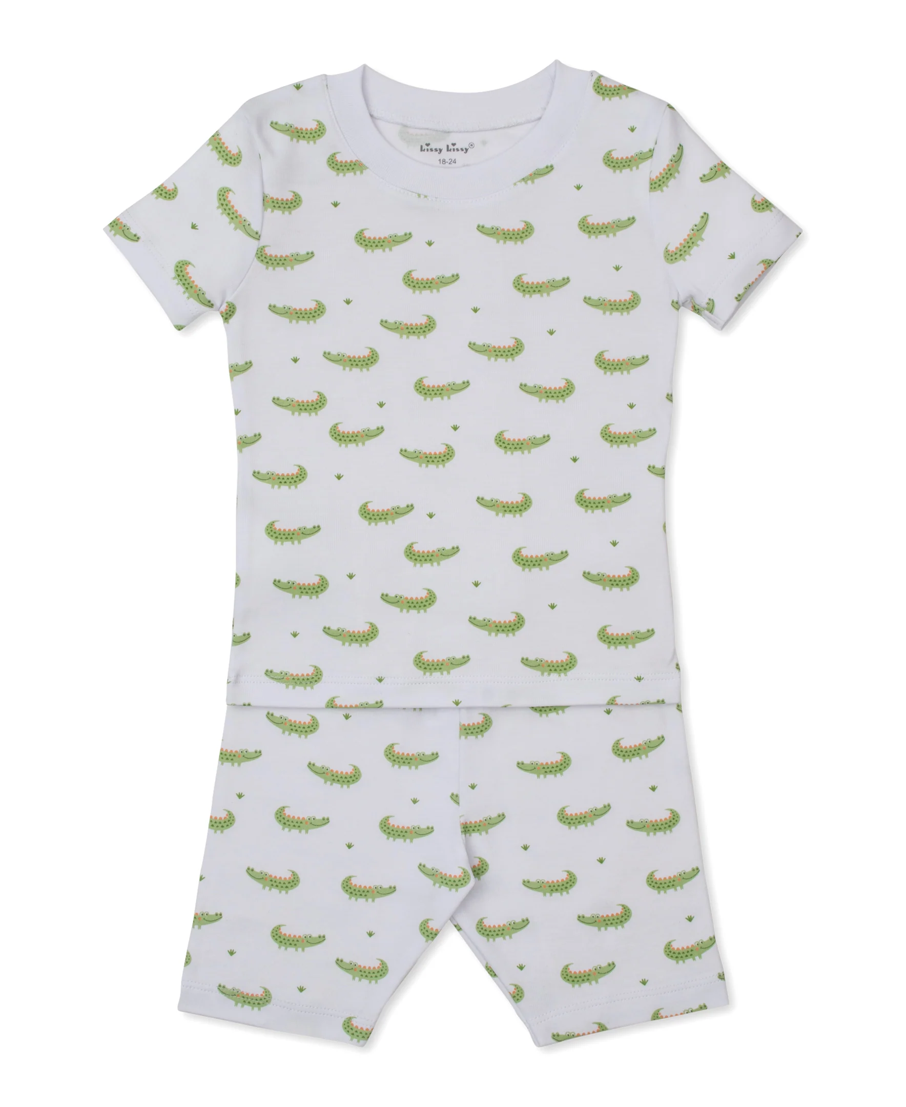 Crocodile Camp Toddler Short Pajama Set - Image 3