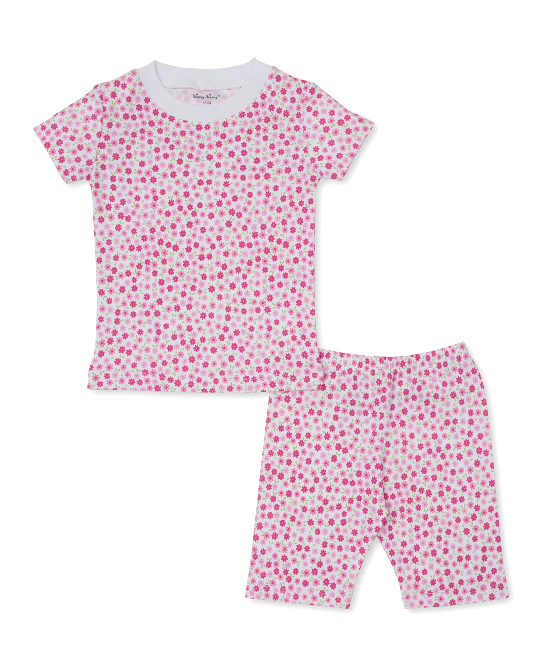 Daisy Delight Short Toddler Pajama Set - Image 2