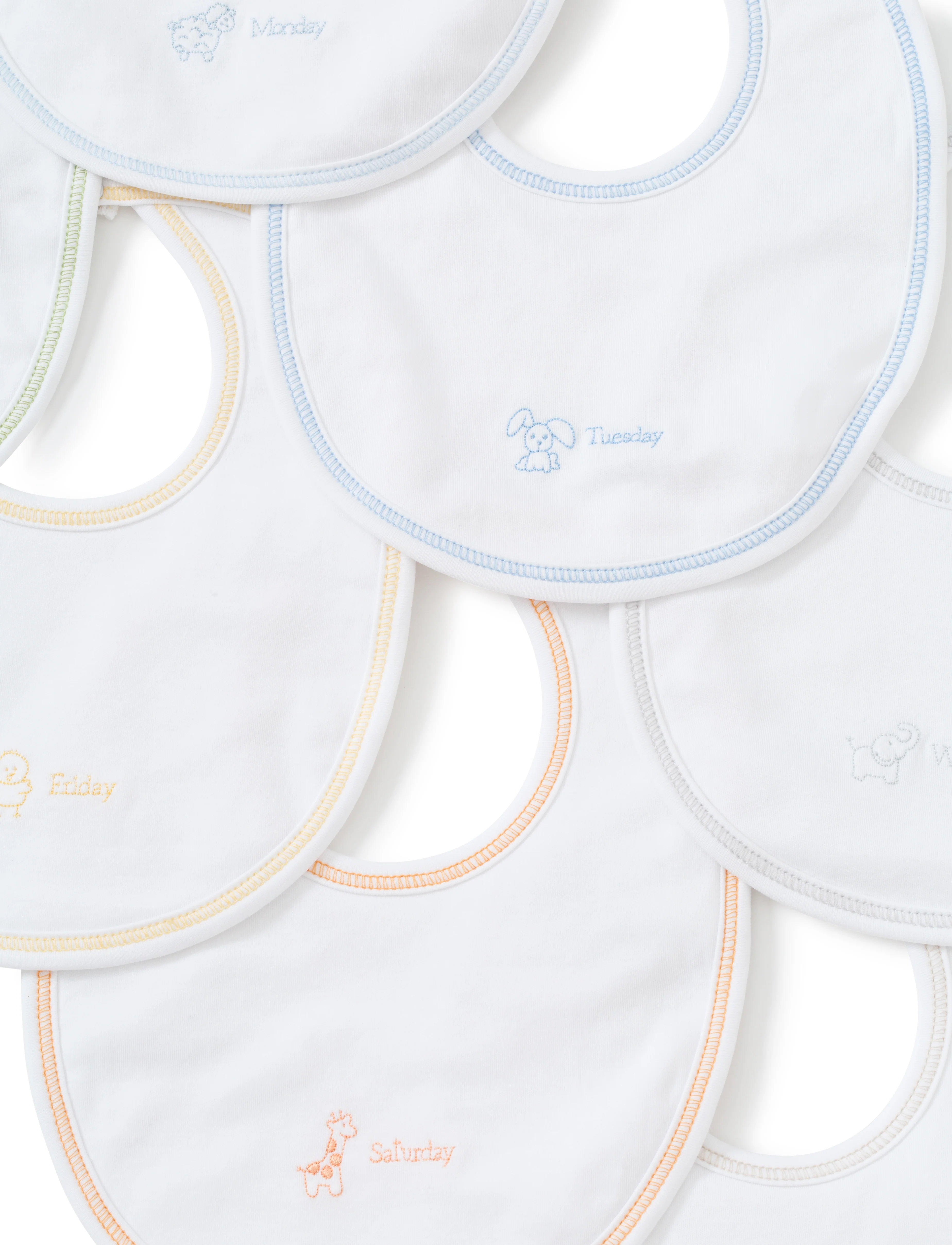Days of the Week Boys Bib Set - Image 2