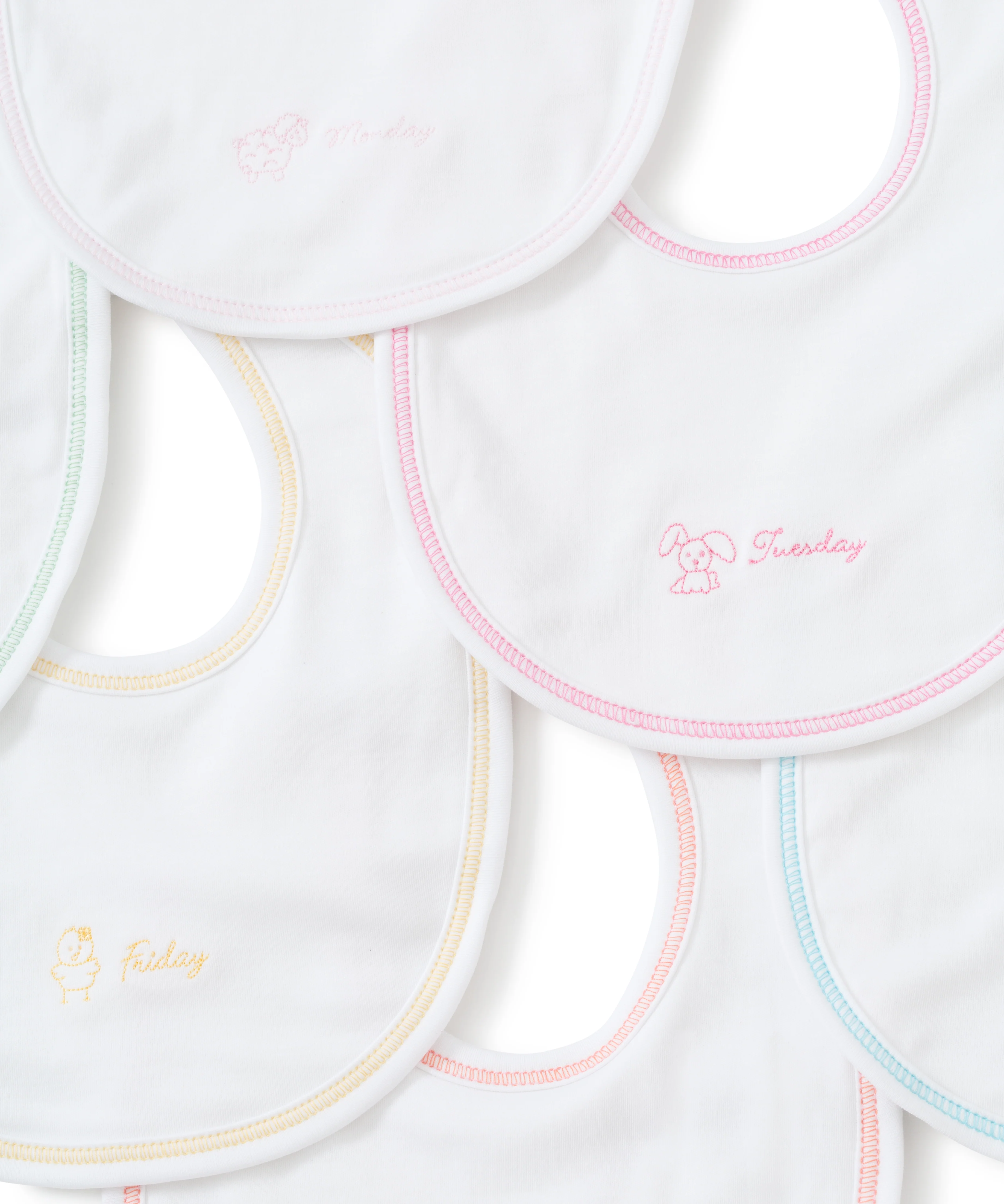 Days of the Week Girls Bib Set - Image 2