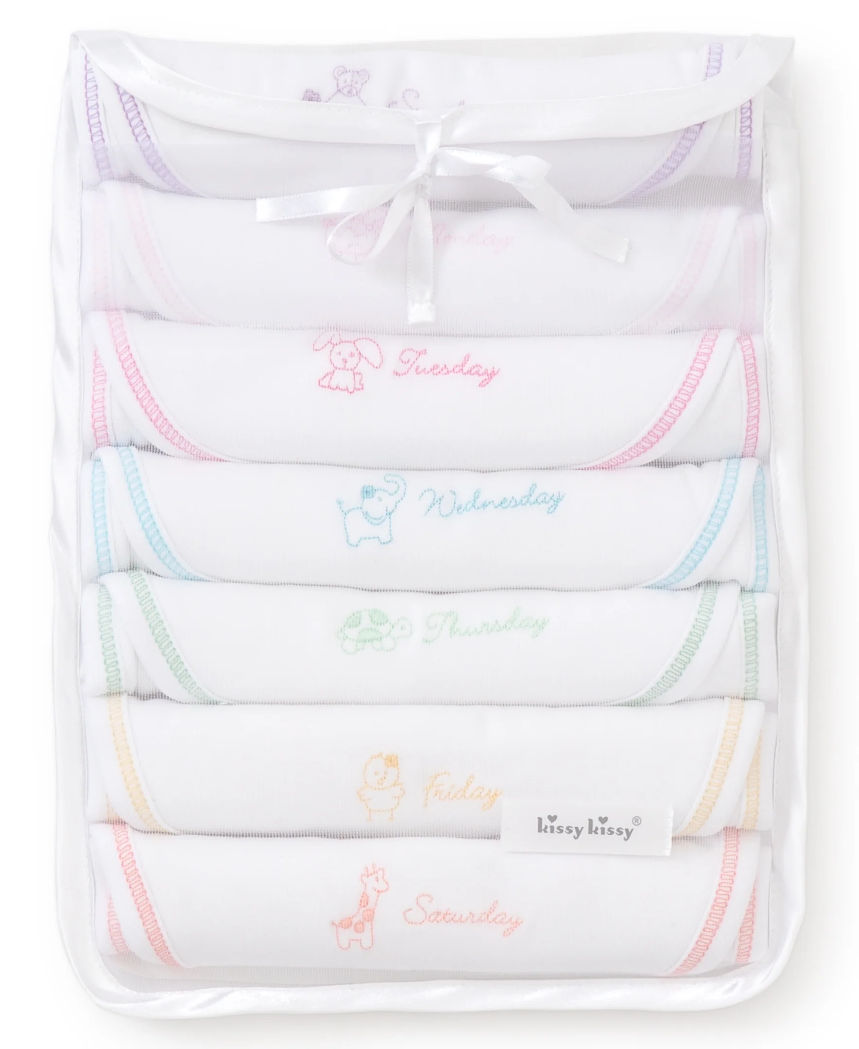 Days of the Week Girls Bib Set - Image 3