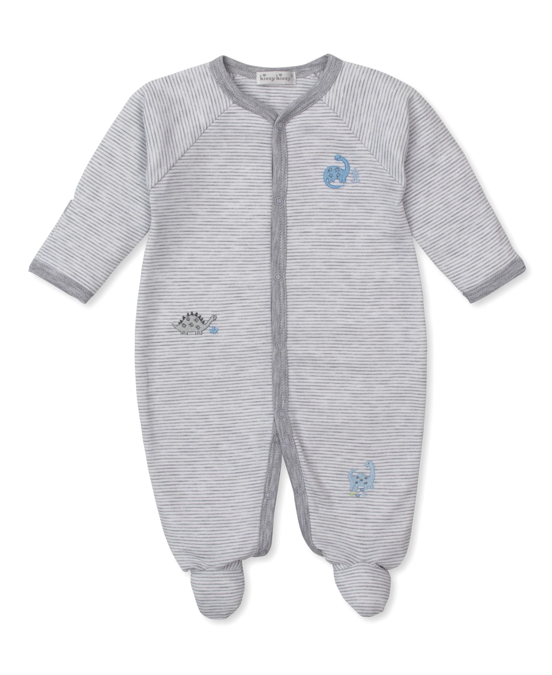 Dinosaur Era Stripe Footie - Image 3