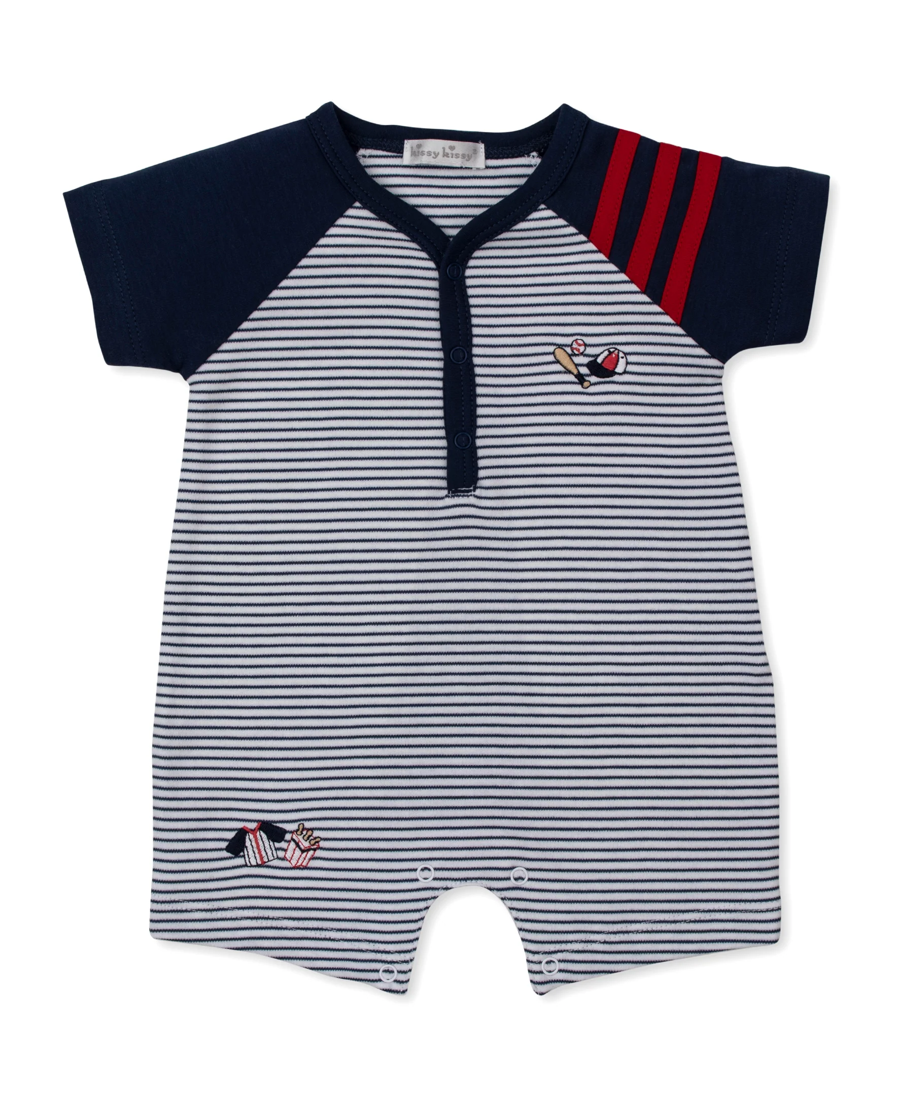 Fly Ball Short Stripe Playsuit - Image 2