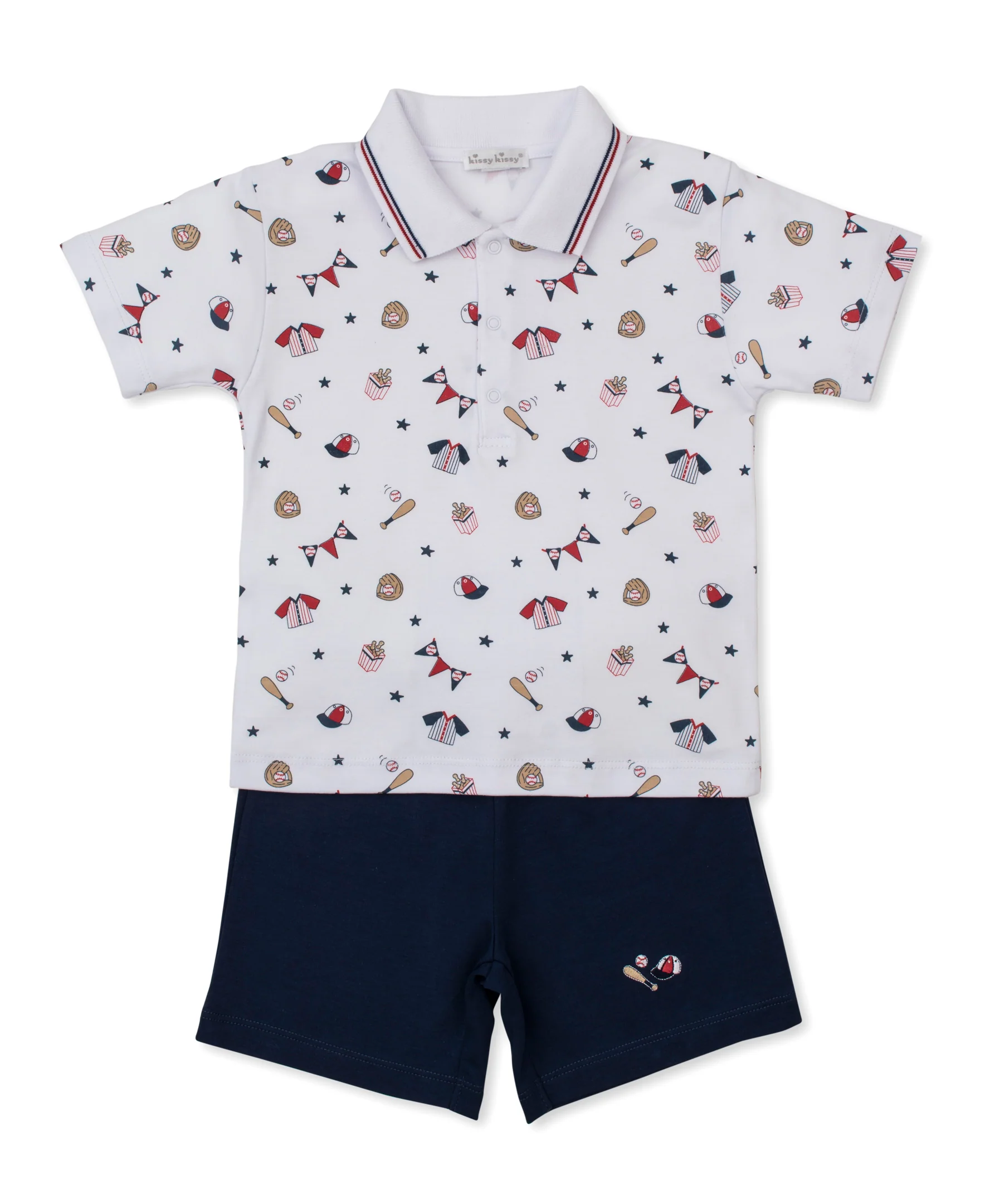 Fly Ball Toddler Bermuda Set