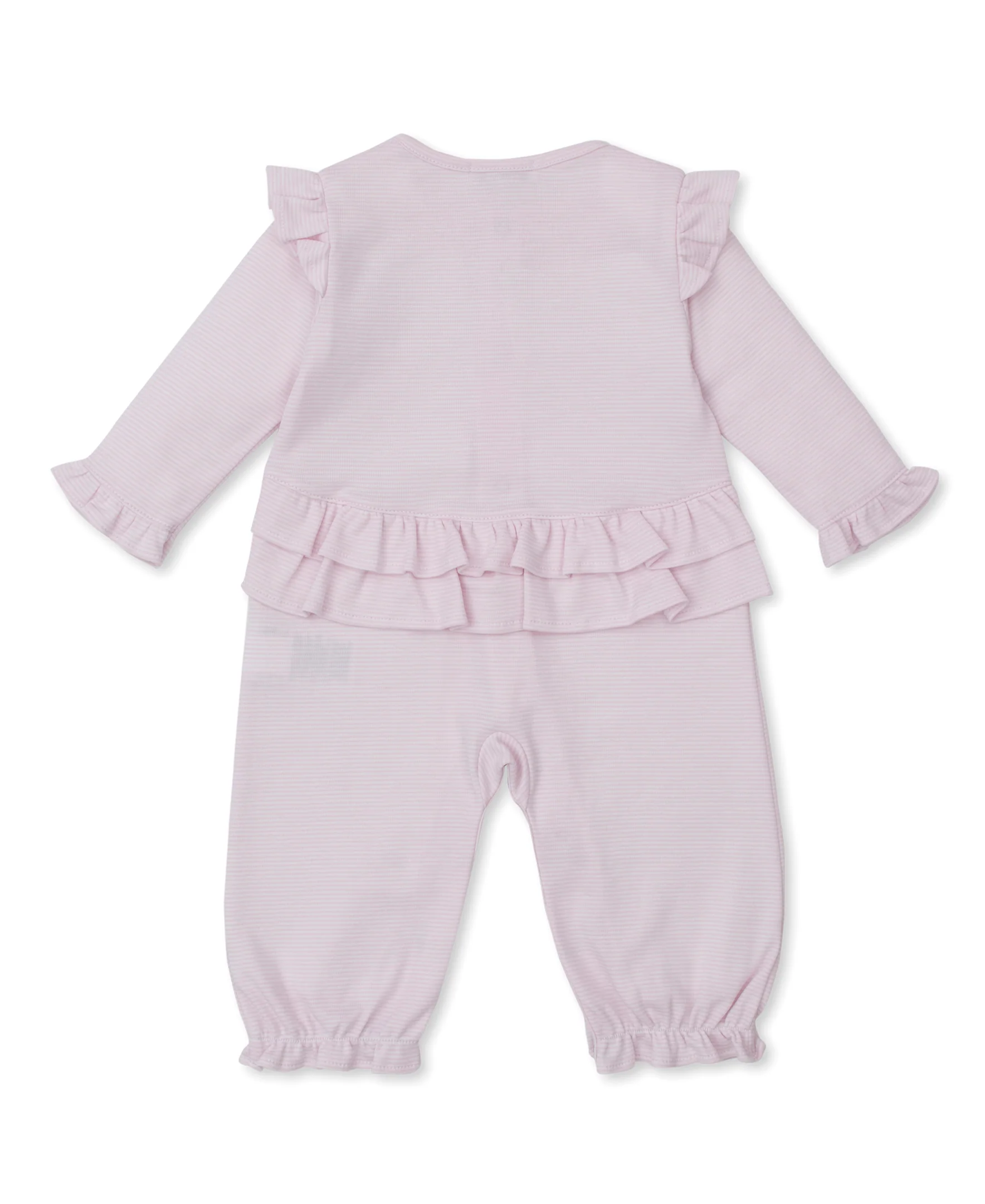 Forest Fanfare Pink Stripe Playsuit - Image 2