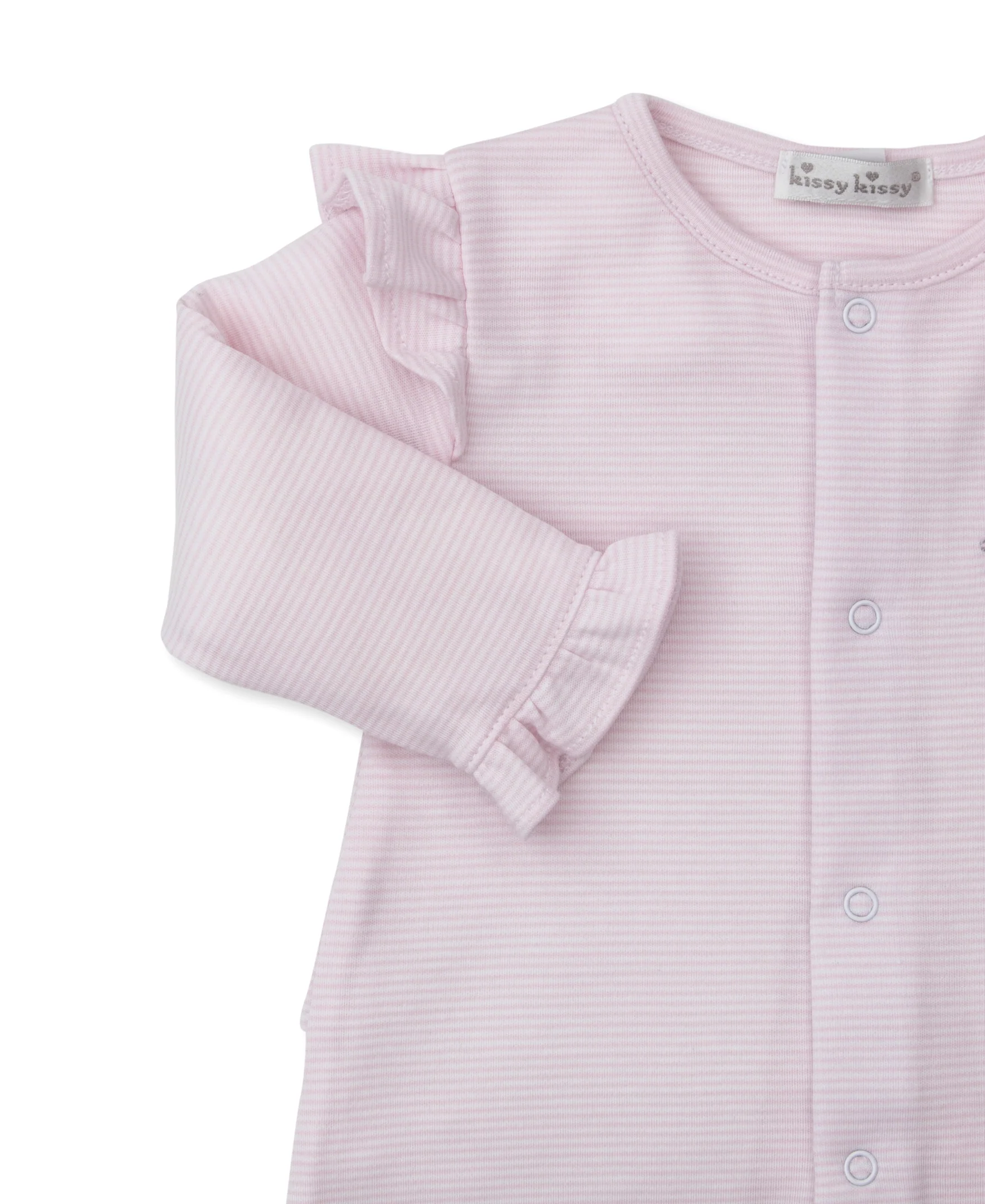 Forest Fanfare Pink Stripe Playsuit - Image 3