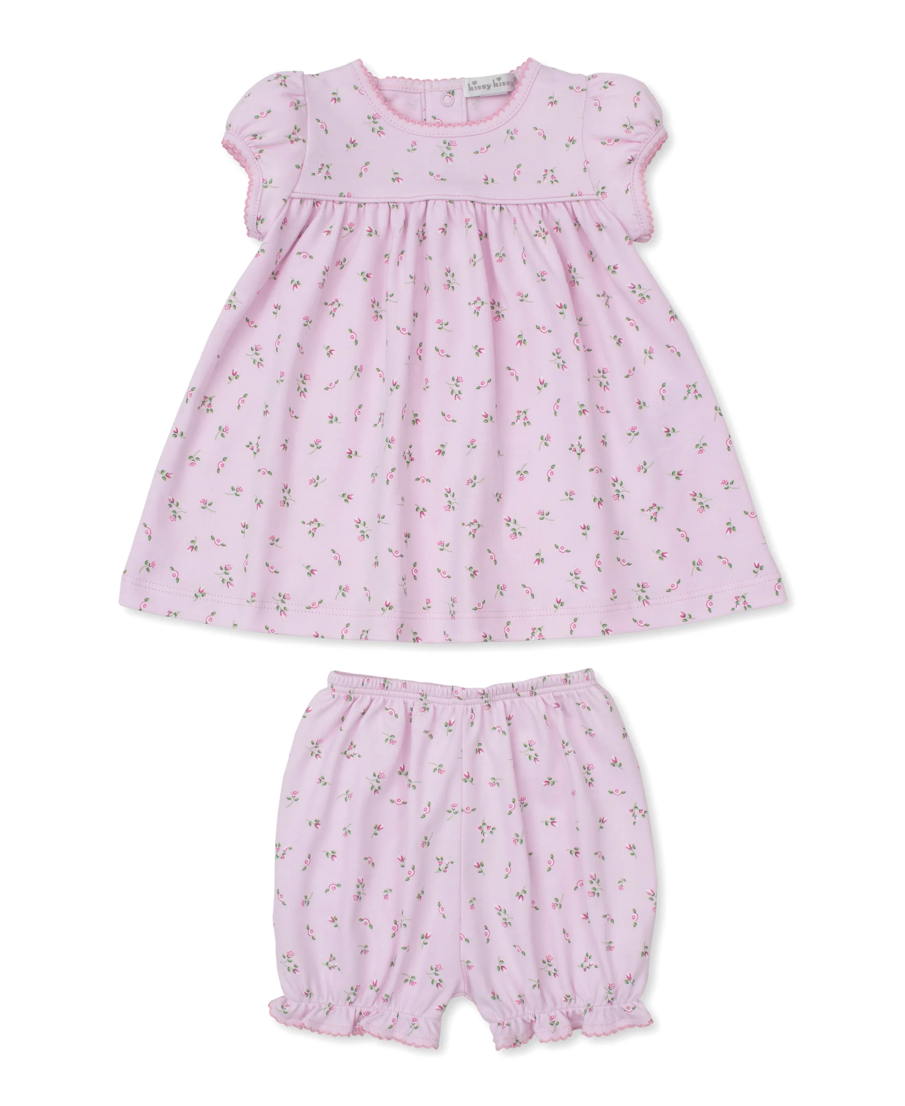 Garden Roses Pink Dress Set