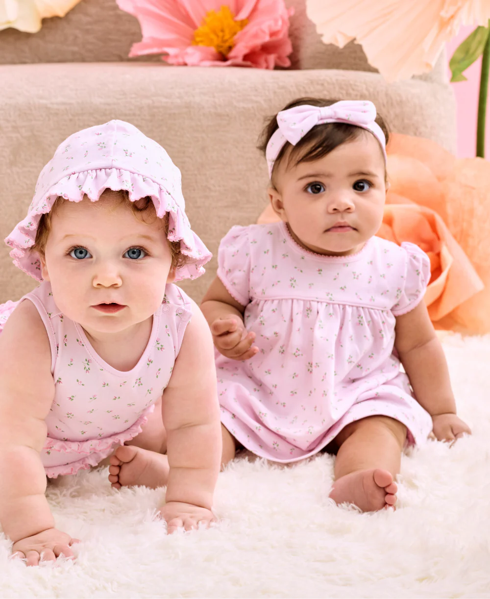 Garden Roses Pink Dress Set - Image 2