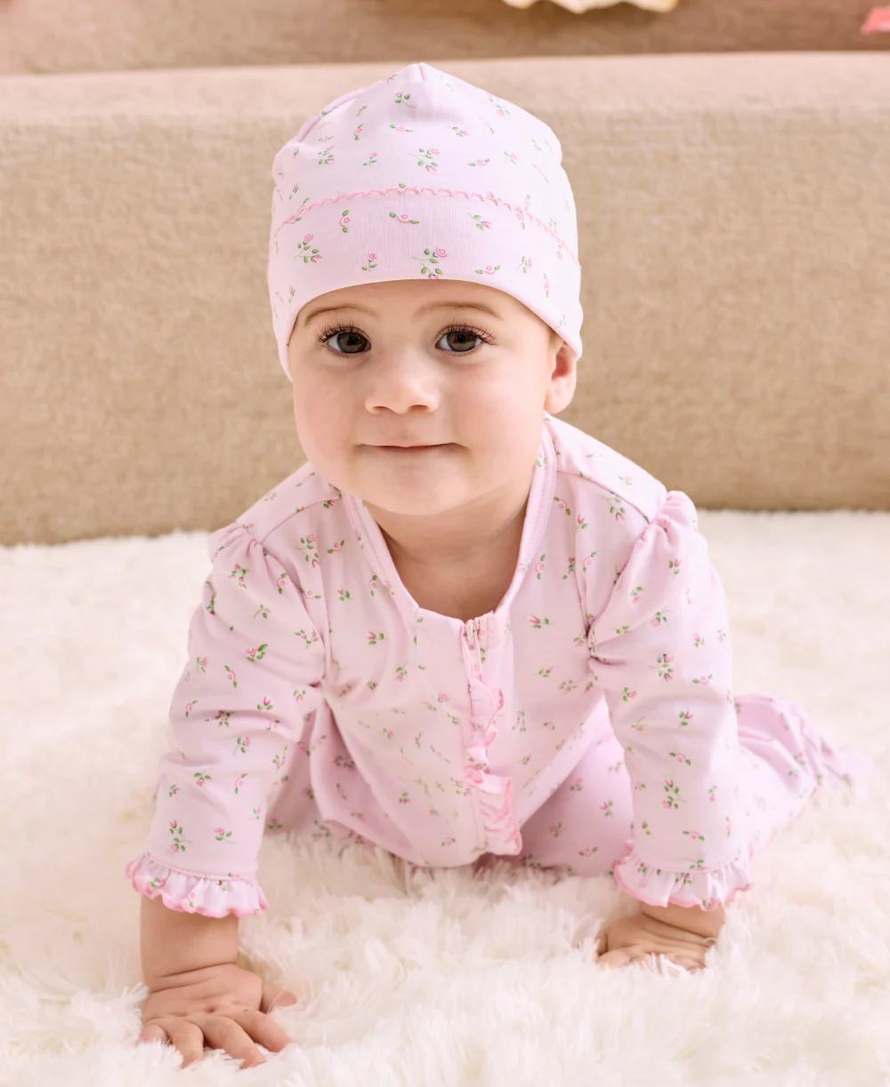 Garden Roses Pink Hat