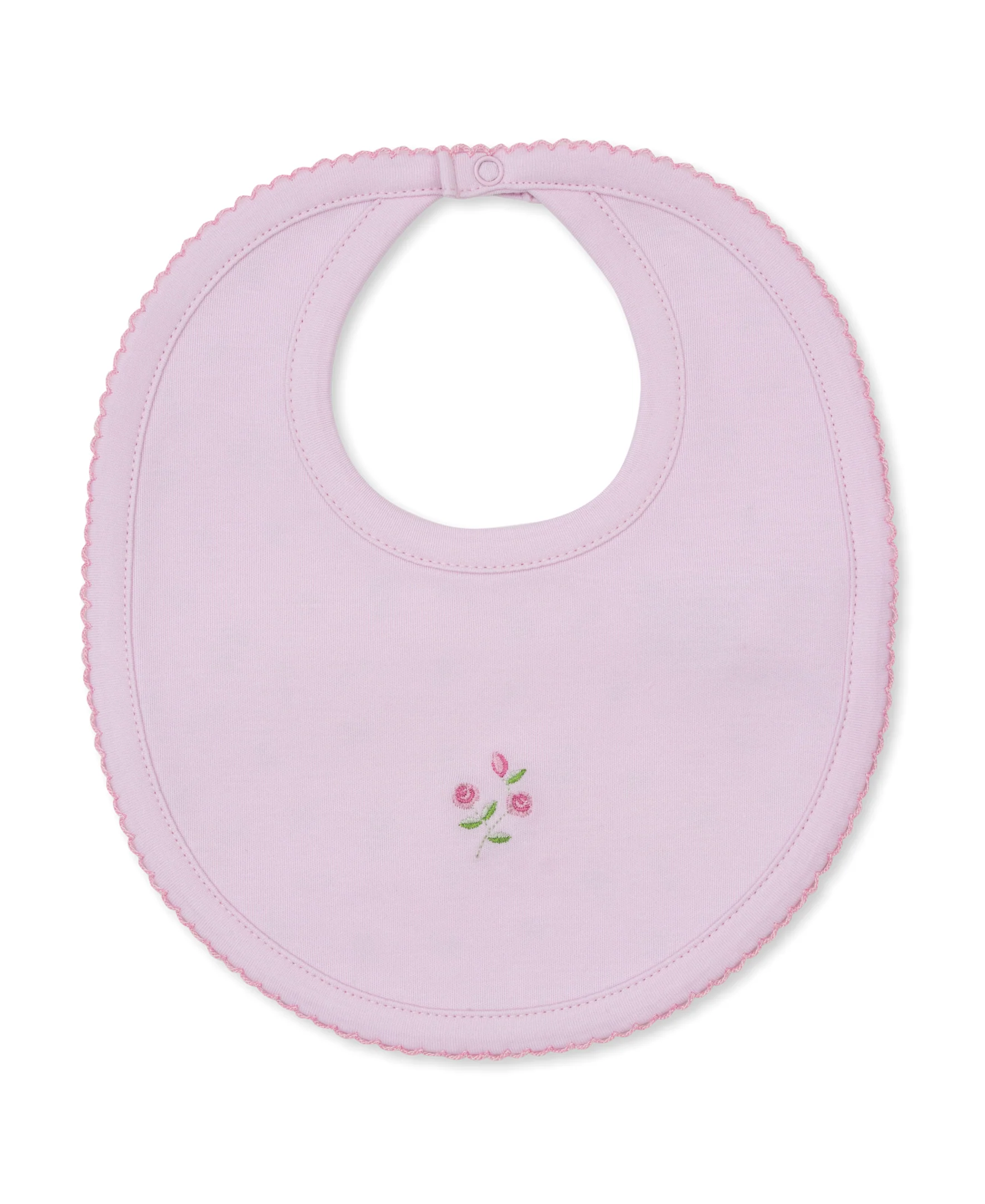 Garden Roses Pink Reversible Bib - Image 2