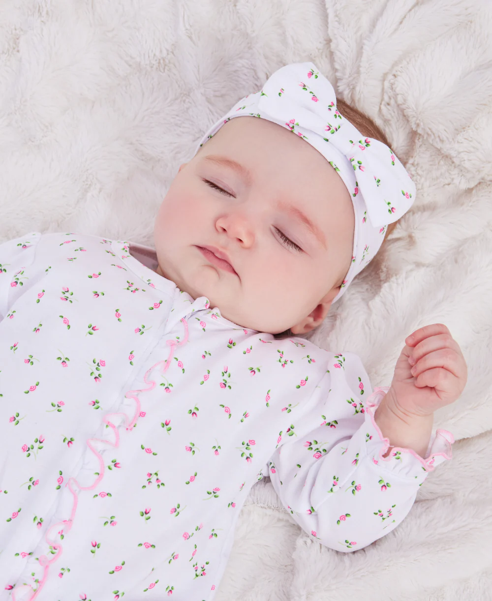 Garden Roses Print Headband