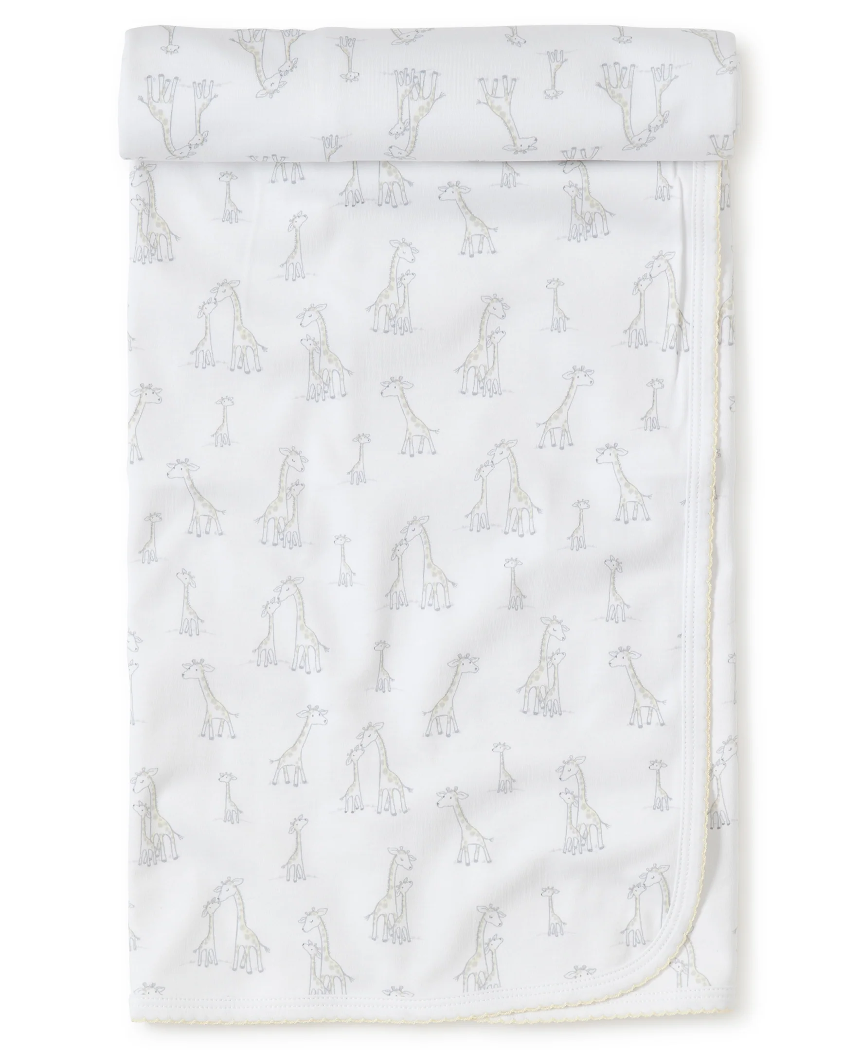 Giraffe Generations Print Blanket