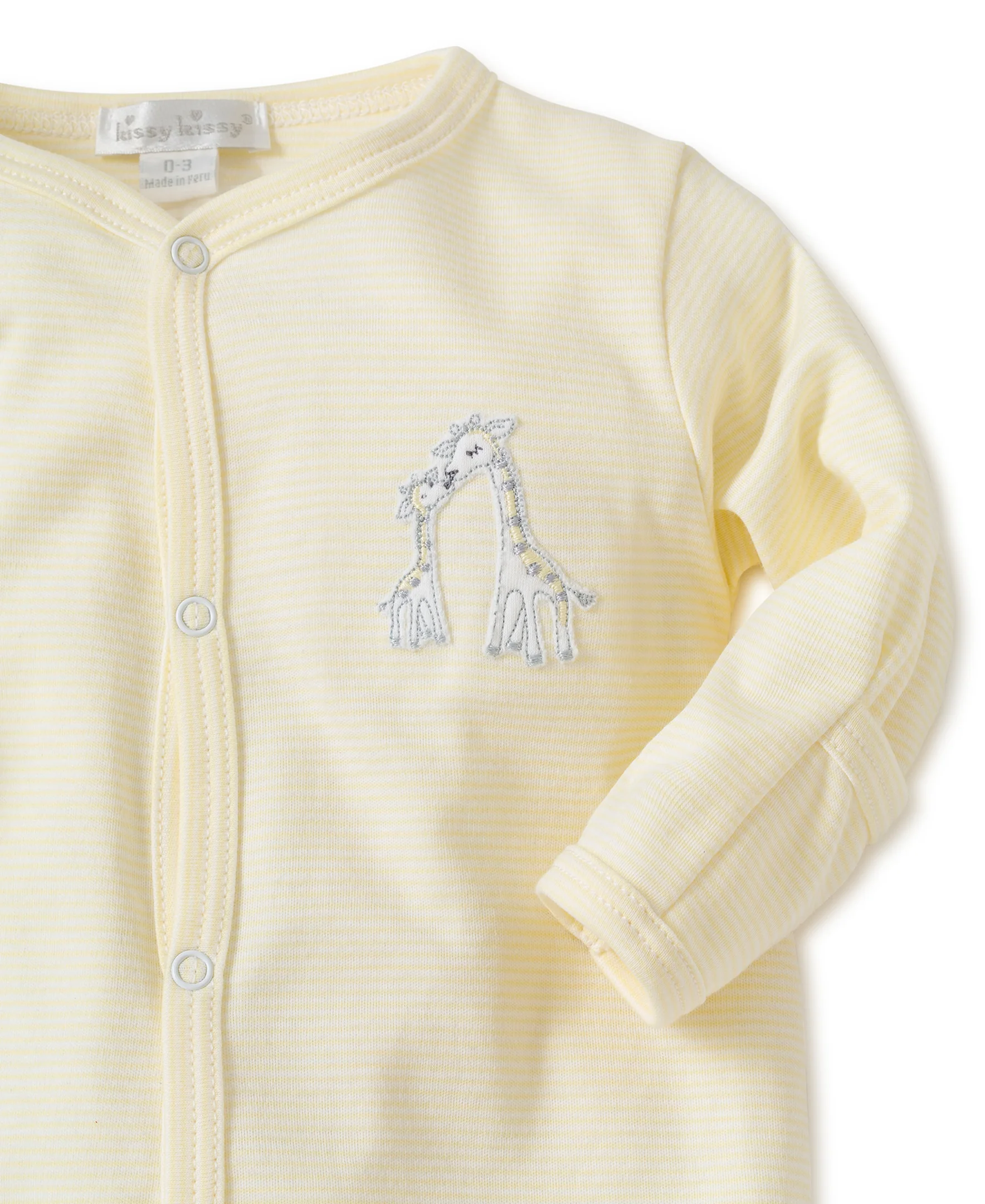 Giraffe Generations Striped Footie - Image 2