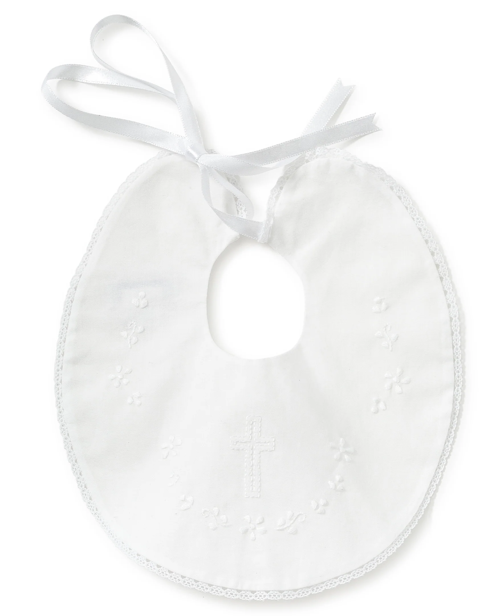 Girls Christening Bib