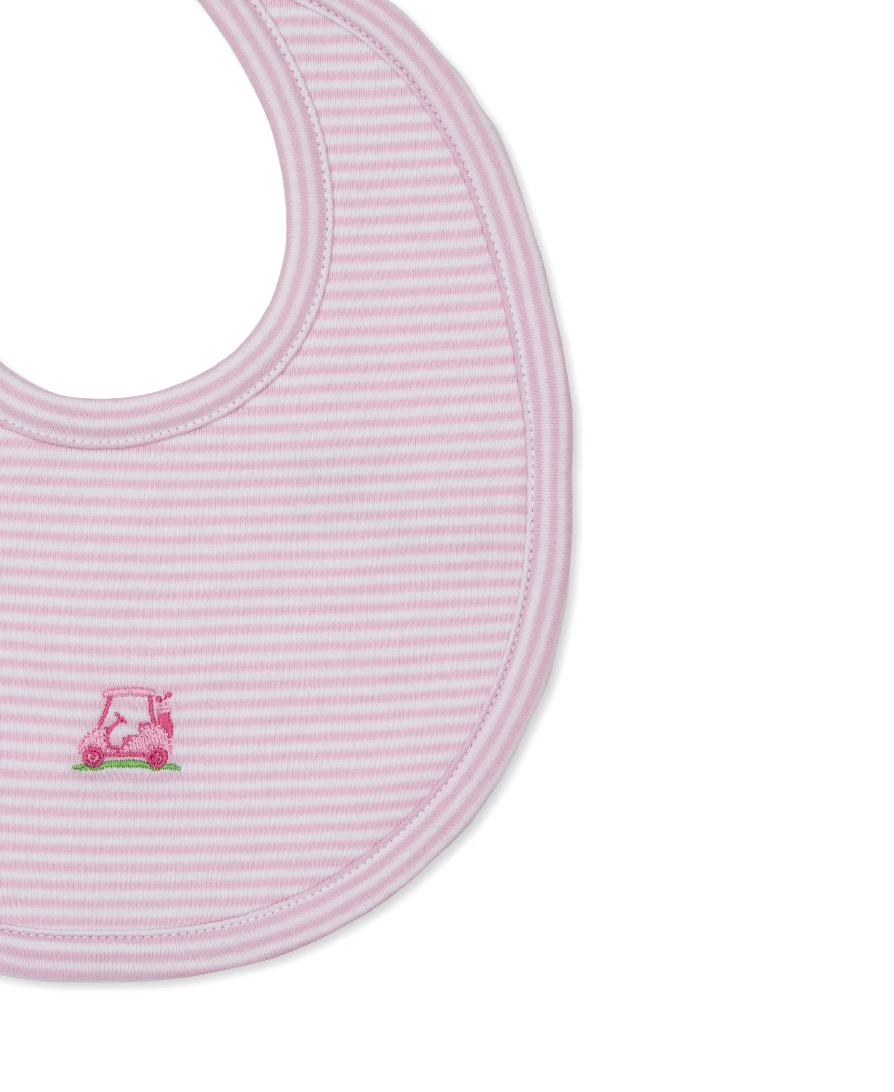 Golf Championship Pink Stripe Bib - Image 2