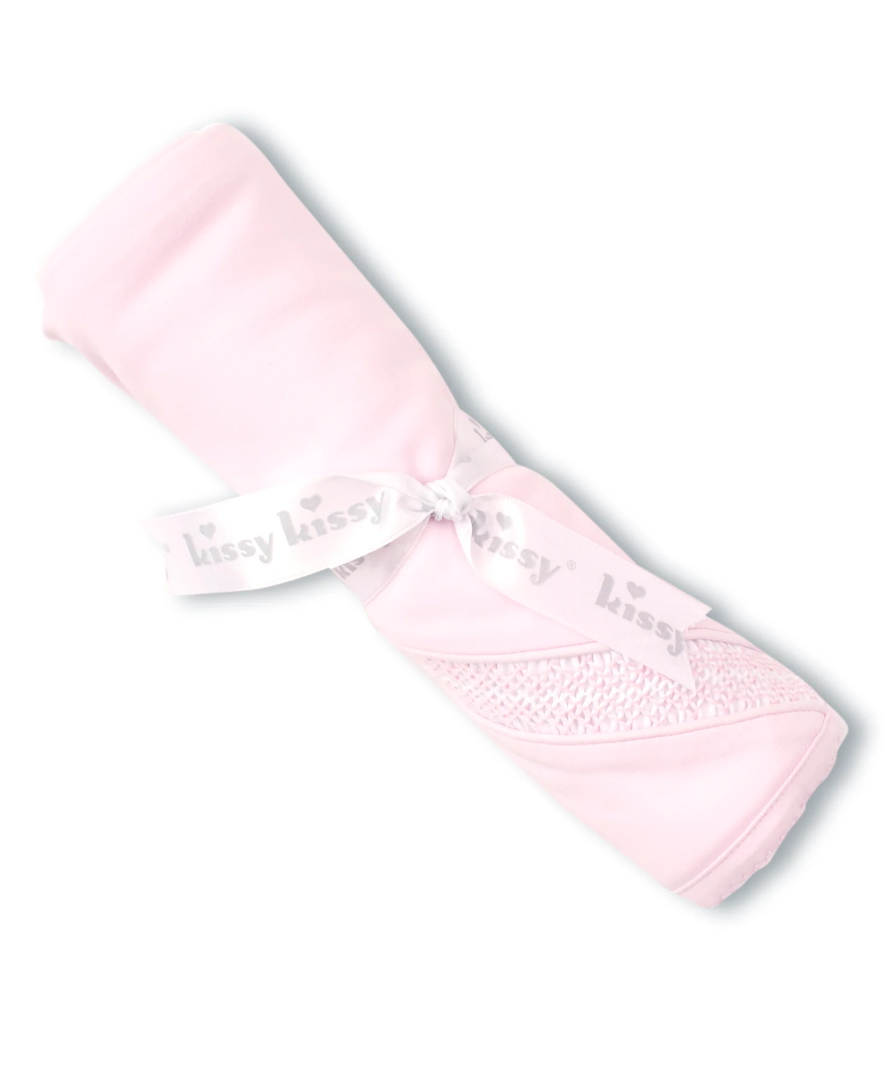Hand Smocked CLB Charmed Pink Blanket - Image 2