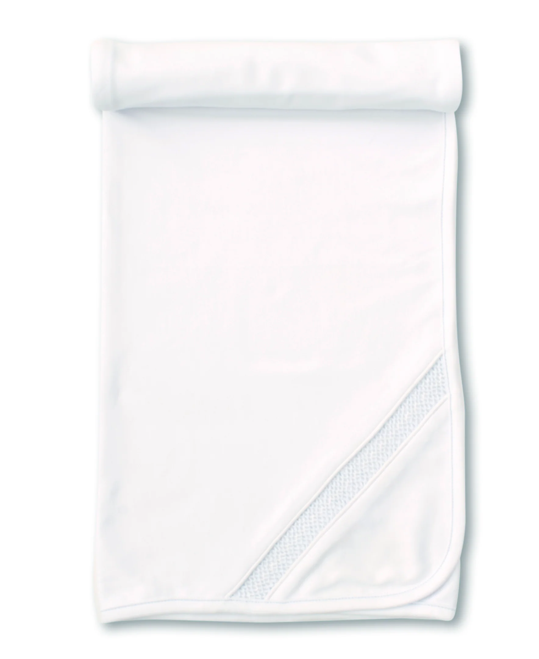 Hand Smocked CLB Charmed White Blanket