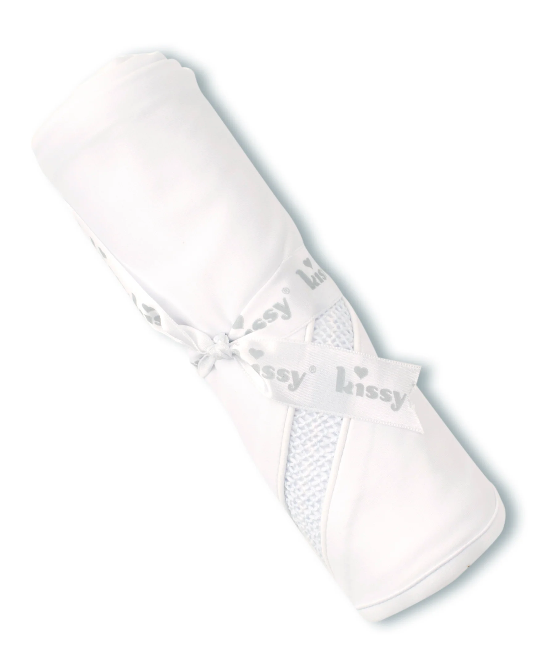 Hand Smocked CLB Charmed White Blanket - Image 2