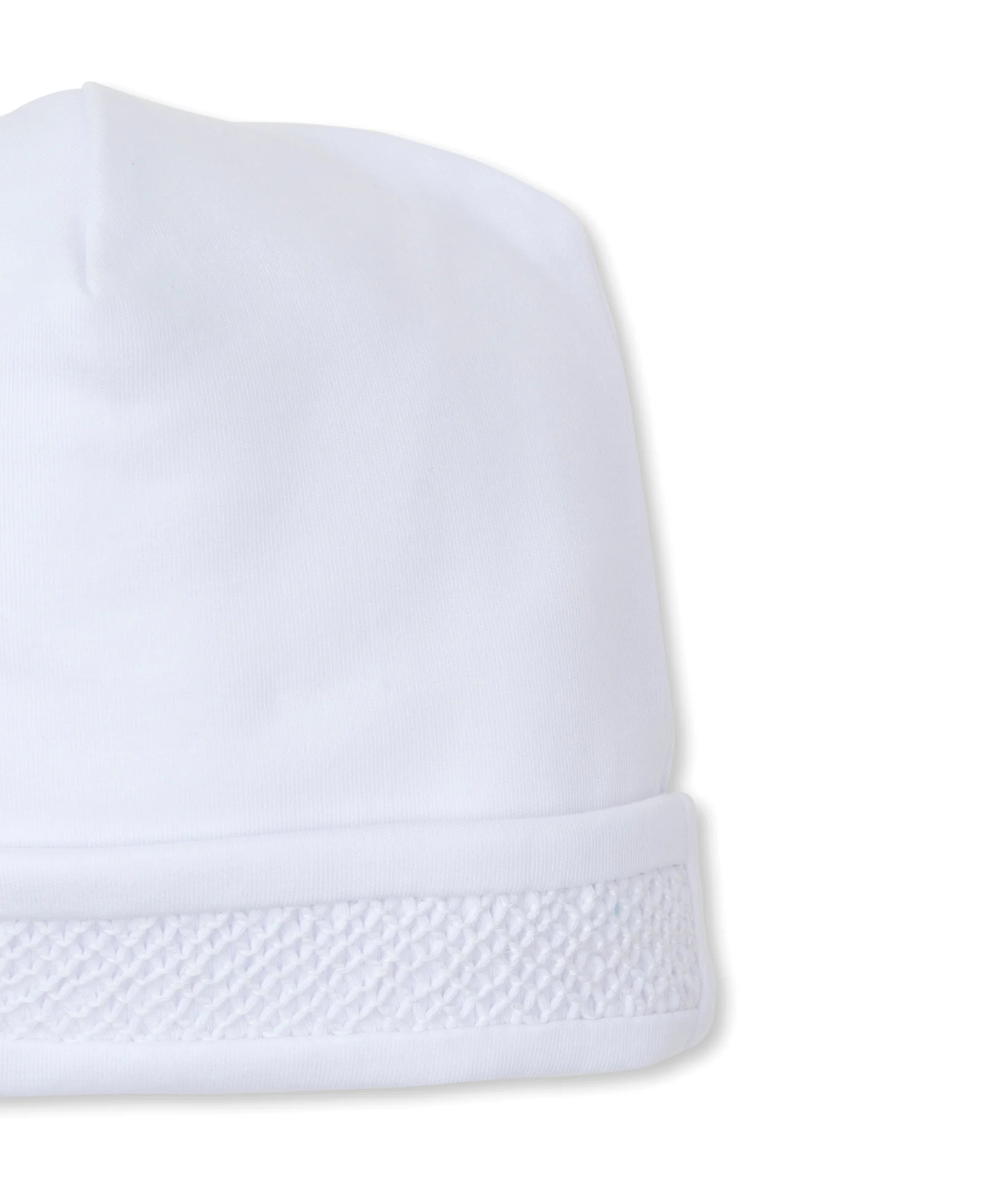 Hand Smocked CLB Charmed White Hat - Image 3