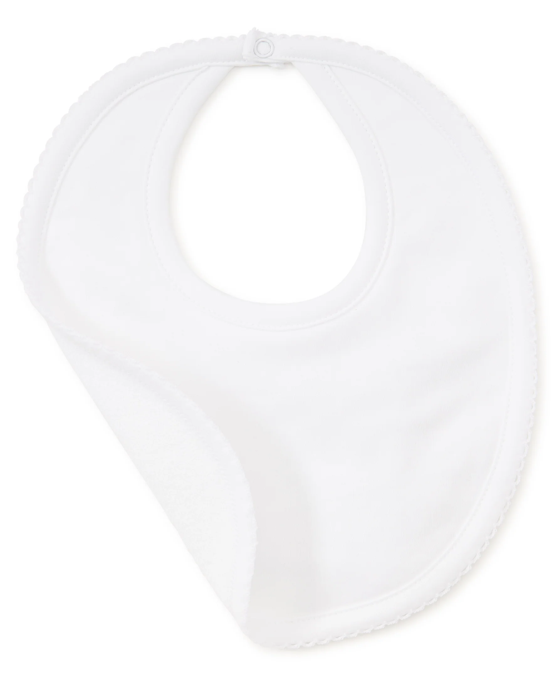 White Kissy Basics Bib - Image 2