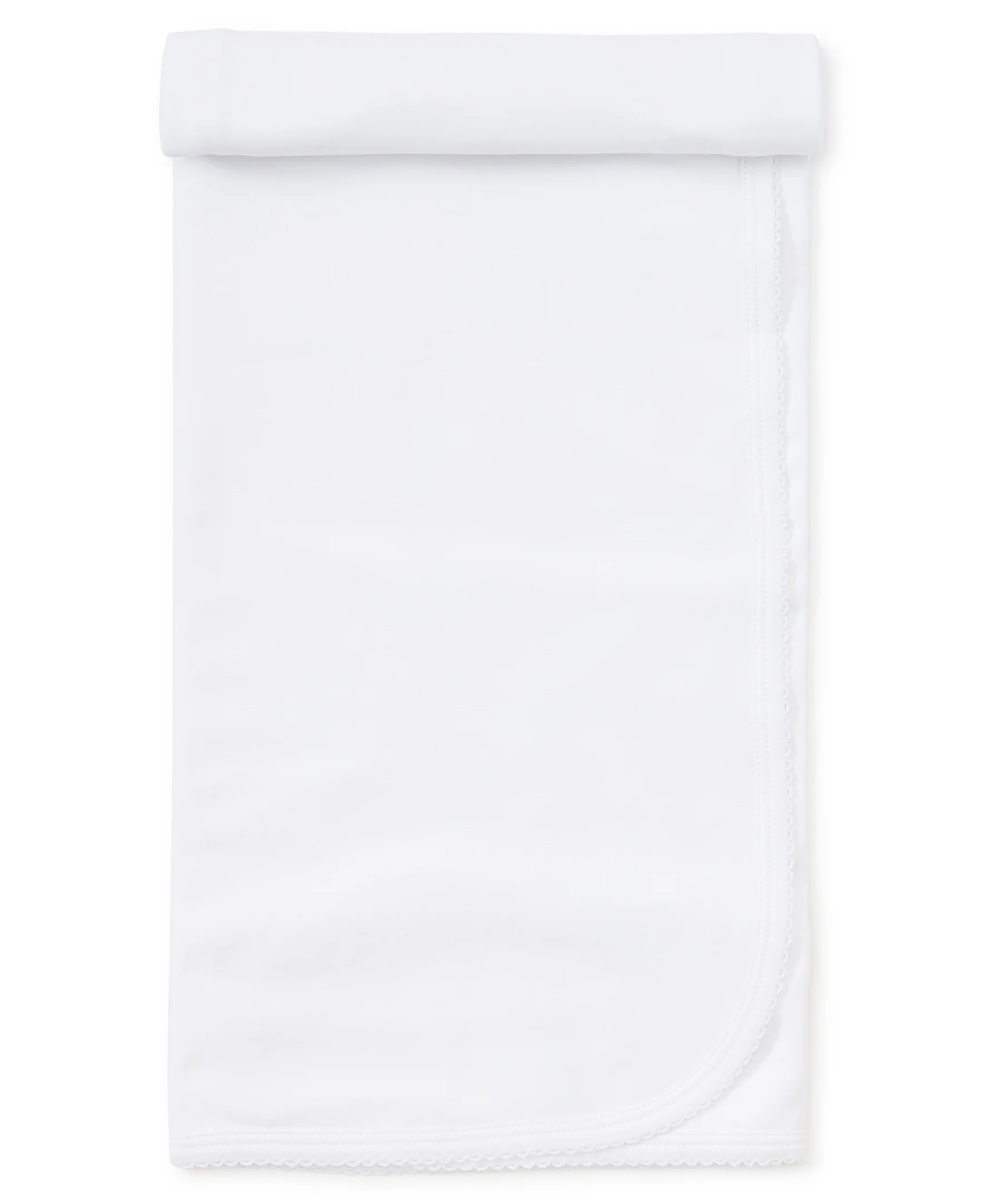 White Kissy Basics Blanket