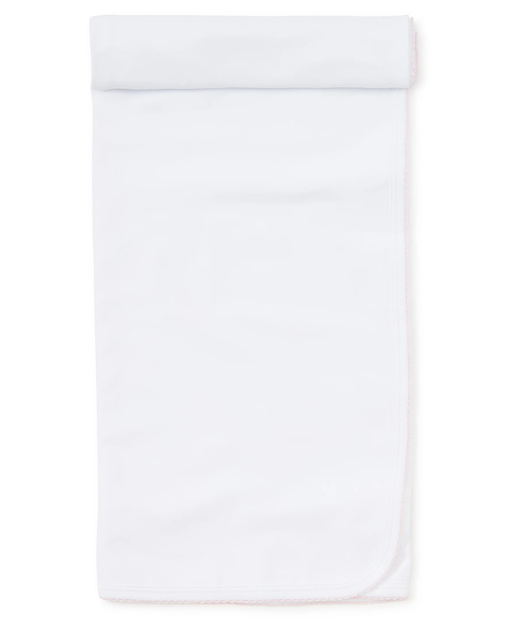 White/Pink Kissy Basics Blanket