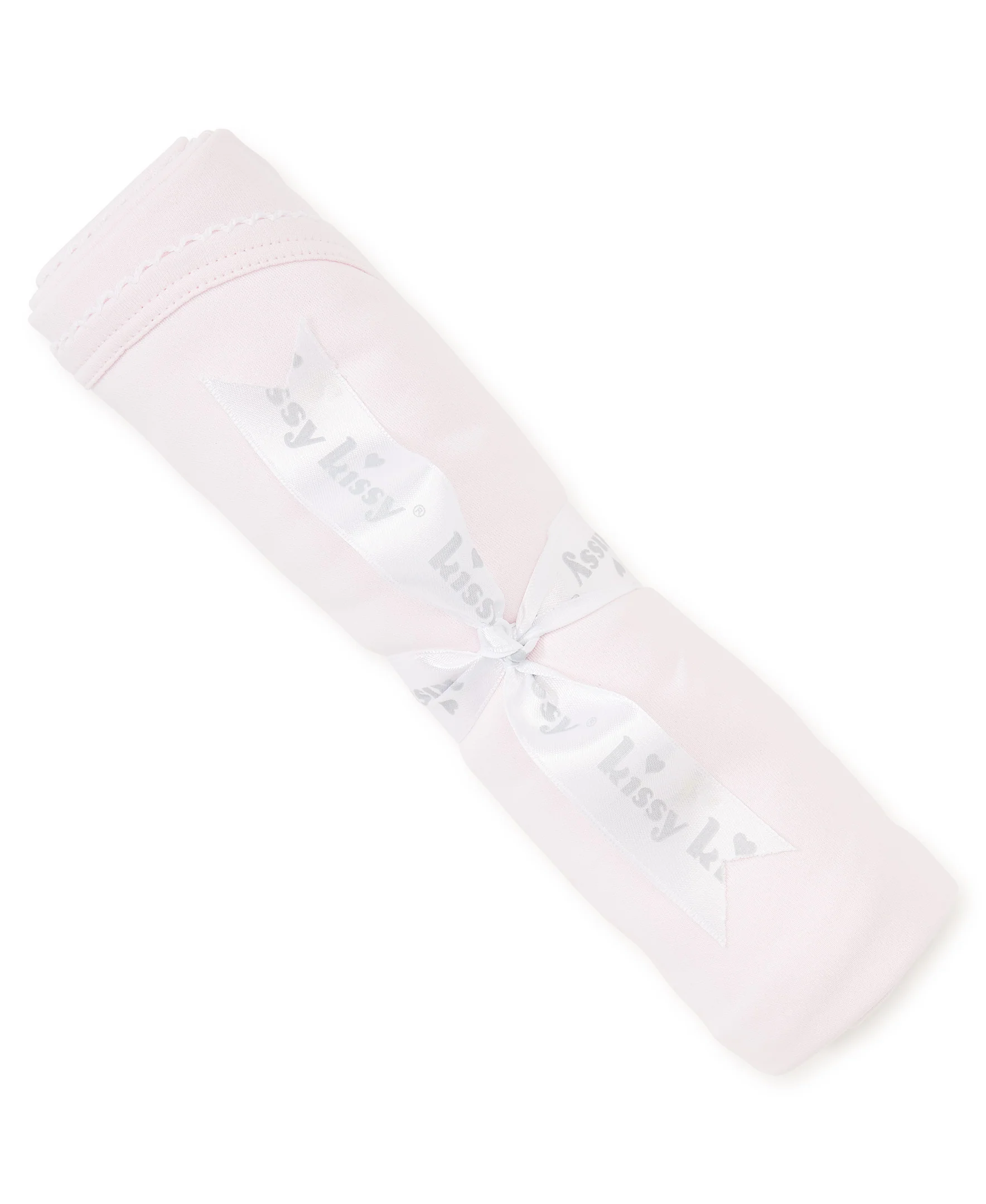 Pink/White Kissy Basics Blanket - Image 2