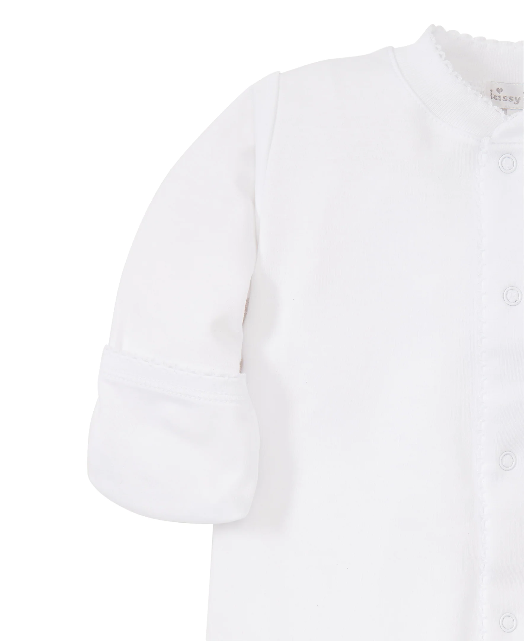 White Kissy Basics Conv. Gown - Image 3