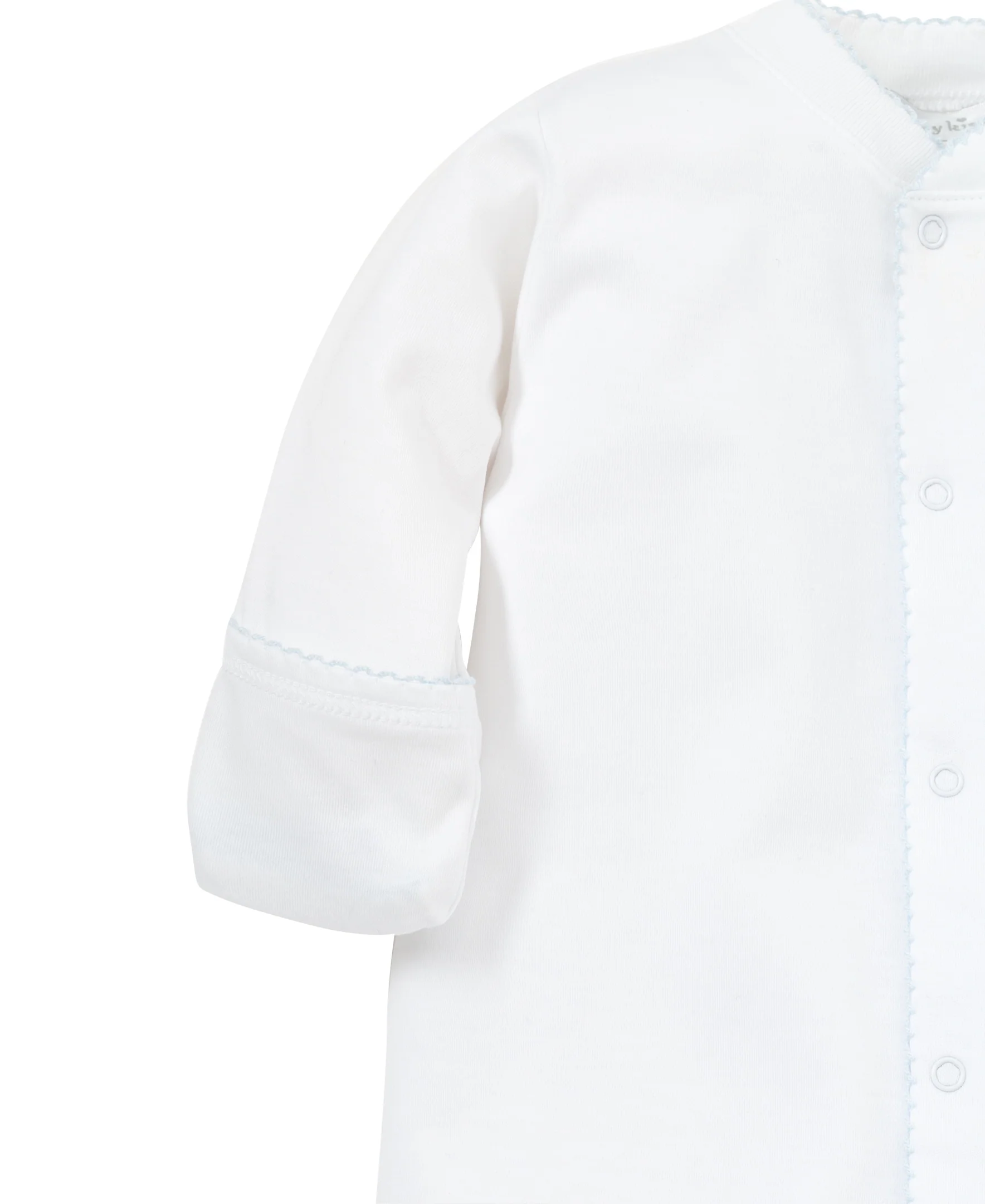 White/Blue Kissy Basics Conv. Gown - Image 3