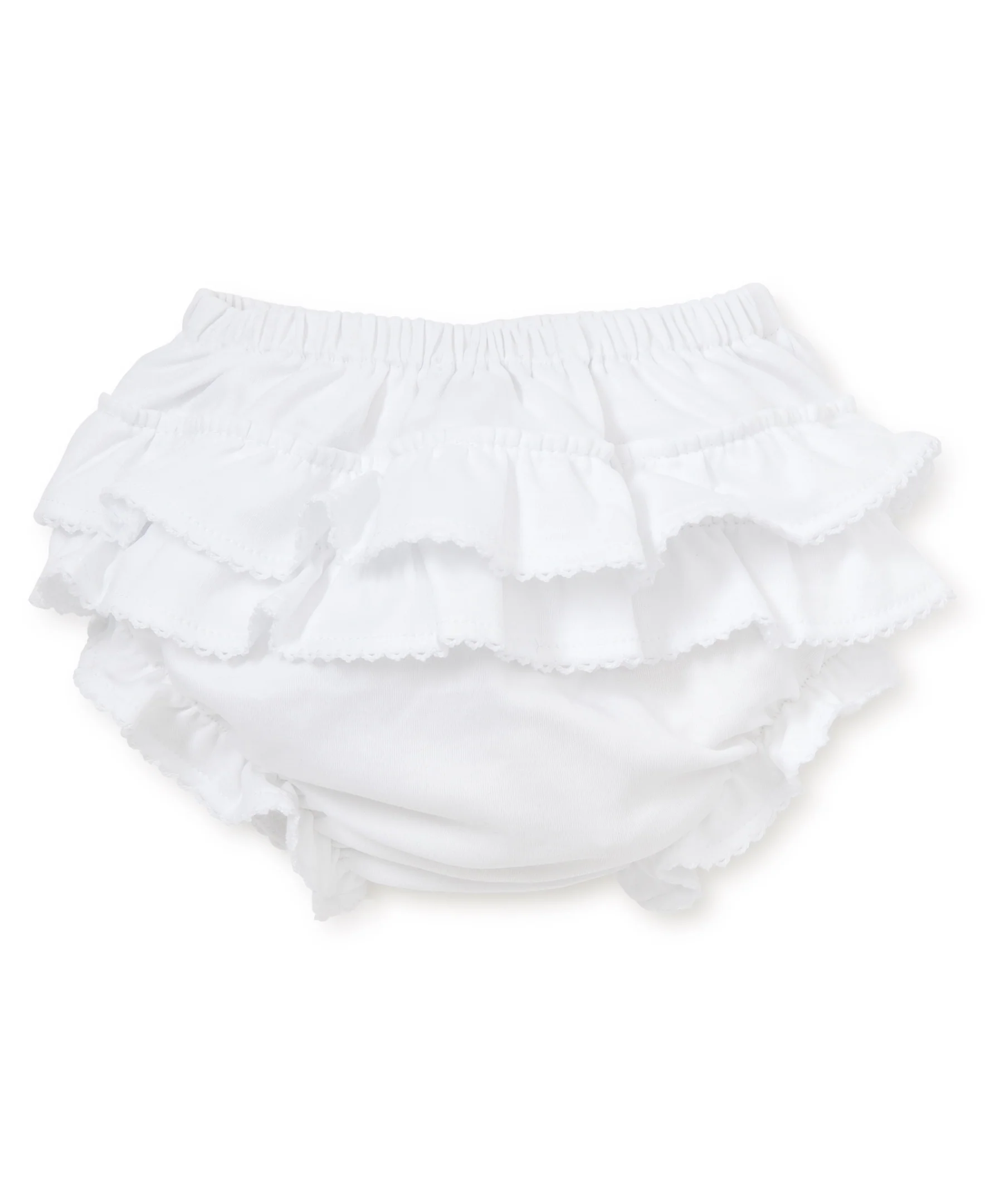 White Kissy Basics Diaper Cover Set - Image 4