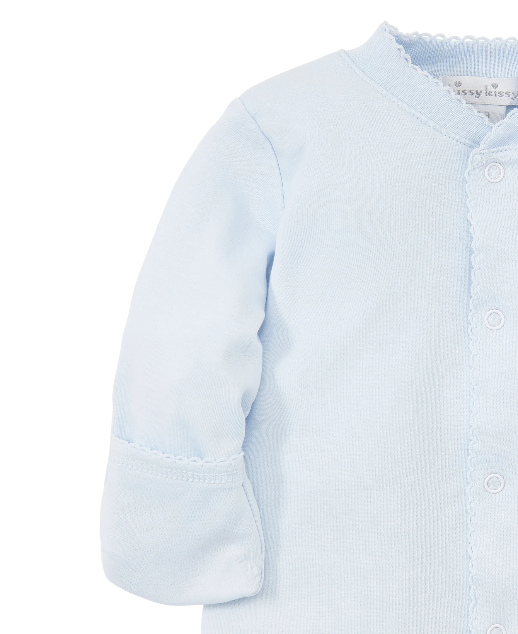 Blue Kissy Basics Footie - Image 2