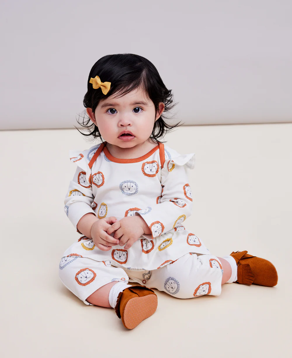 Kissy Love Happy Lions Playsuit