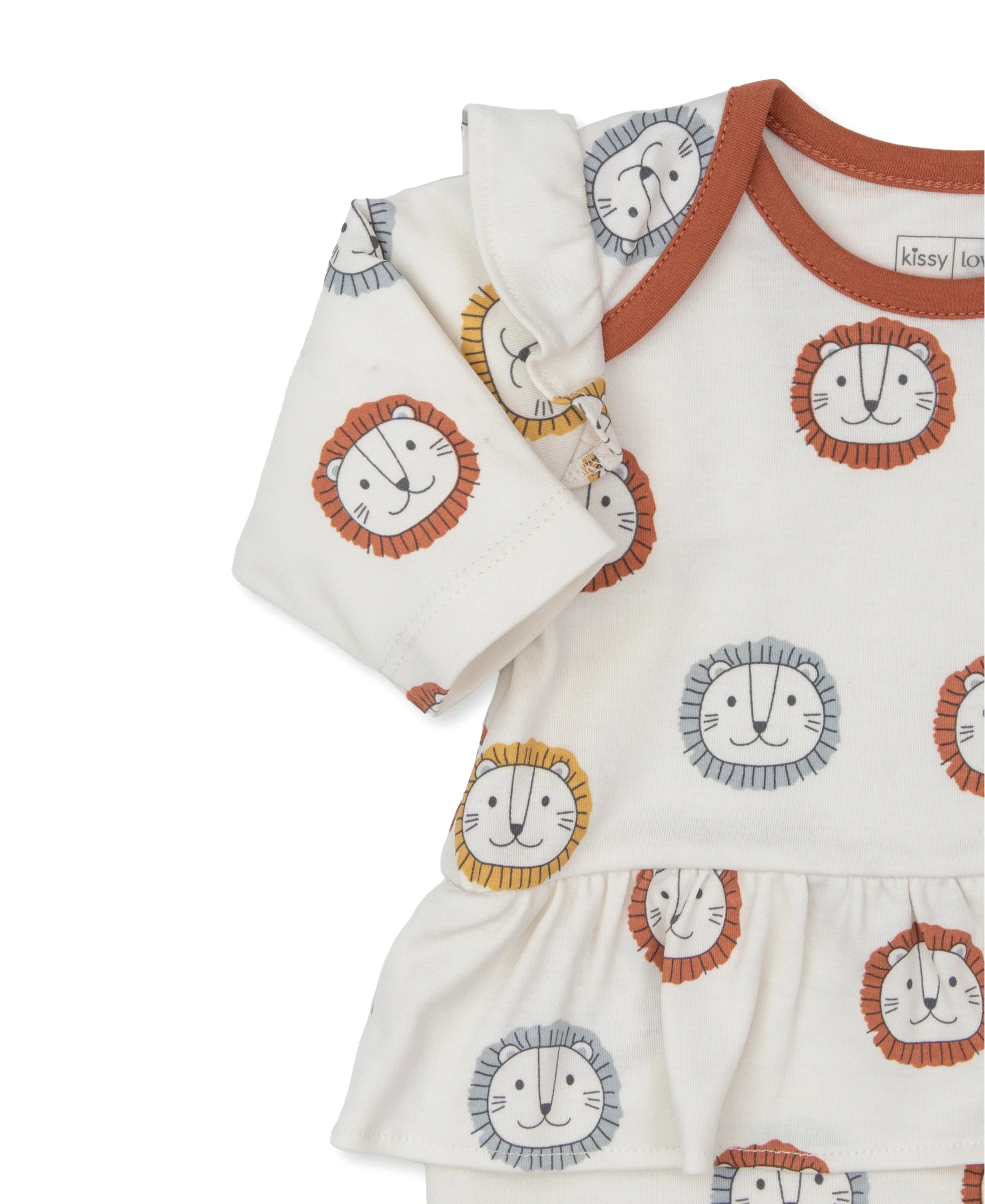 Kissy Love Happy Lions Playsuit - Image 2