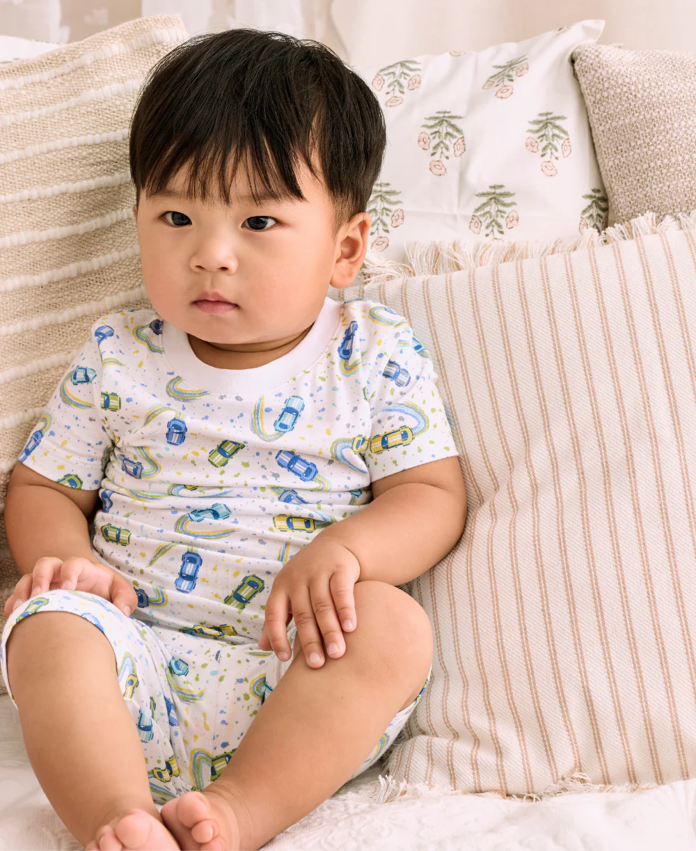 Kissy Love Speedsters StretchFlex Short Pajama Set